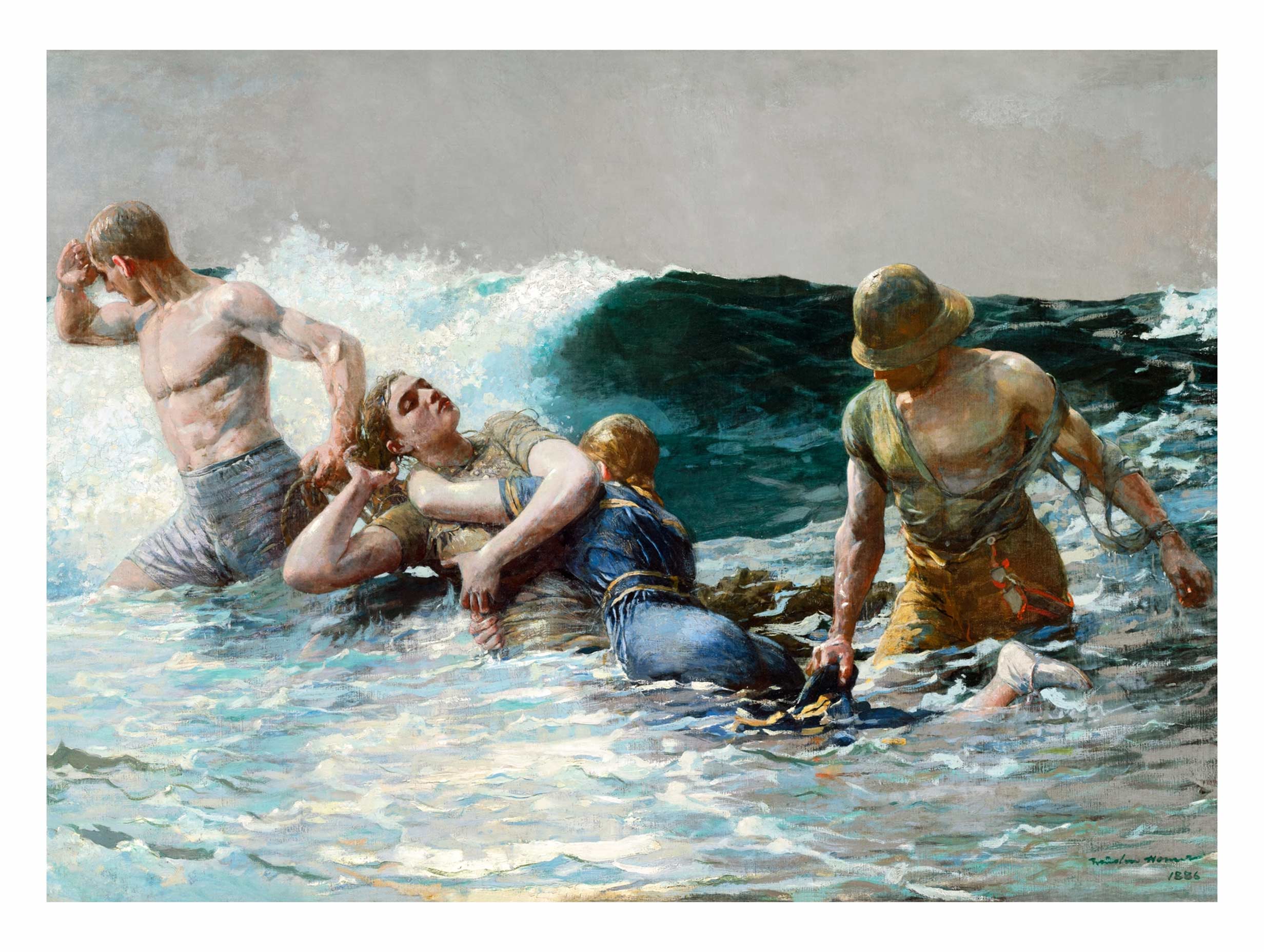 Undertow - Winslow Homer