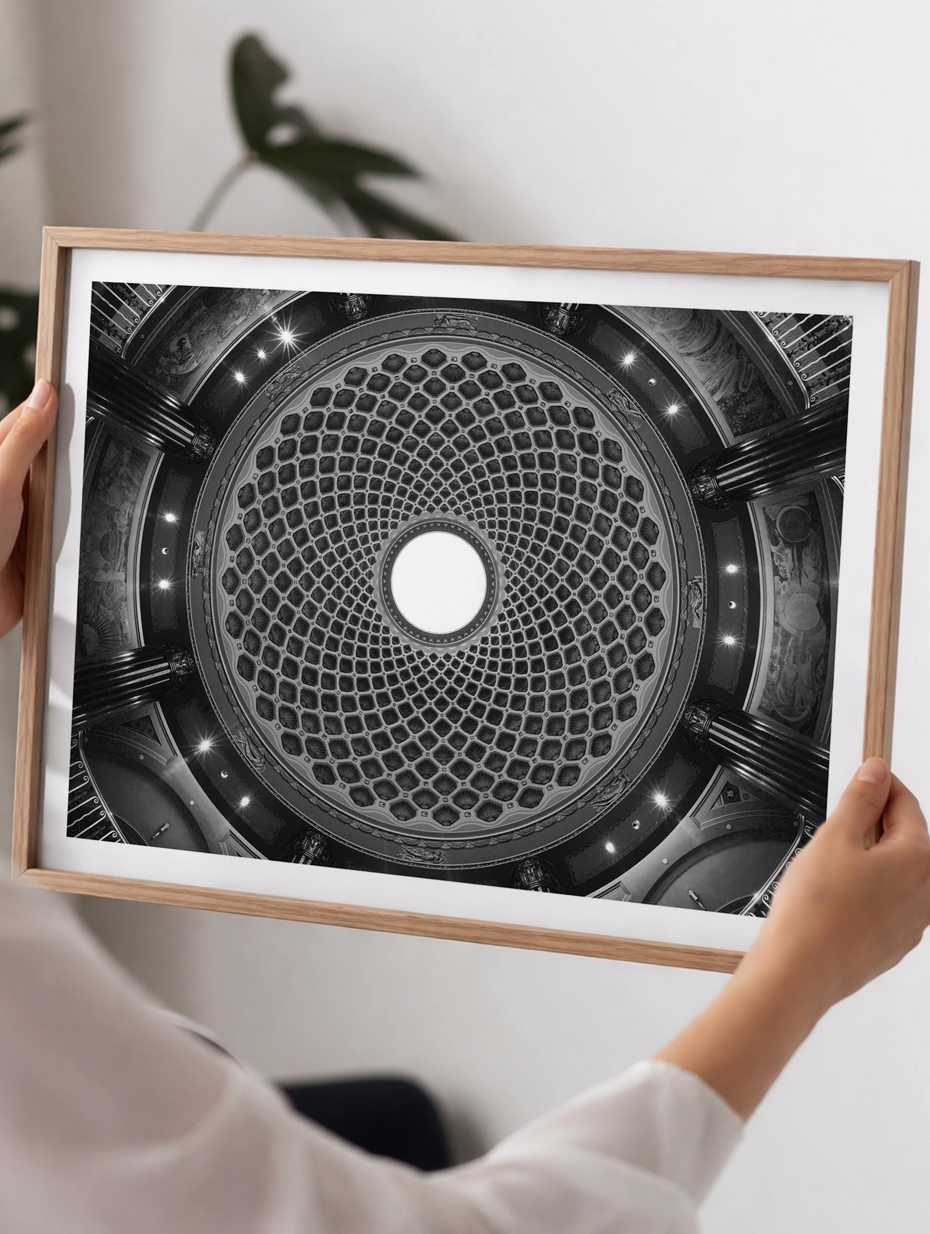 Mosta Dome Architecture Poster Mockup