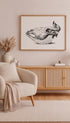 Skull of a cow Jean Bernard Art Print No 2 Mockup