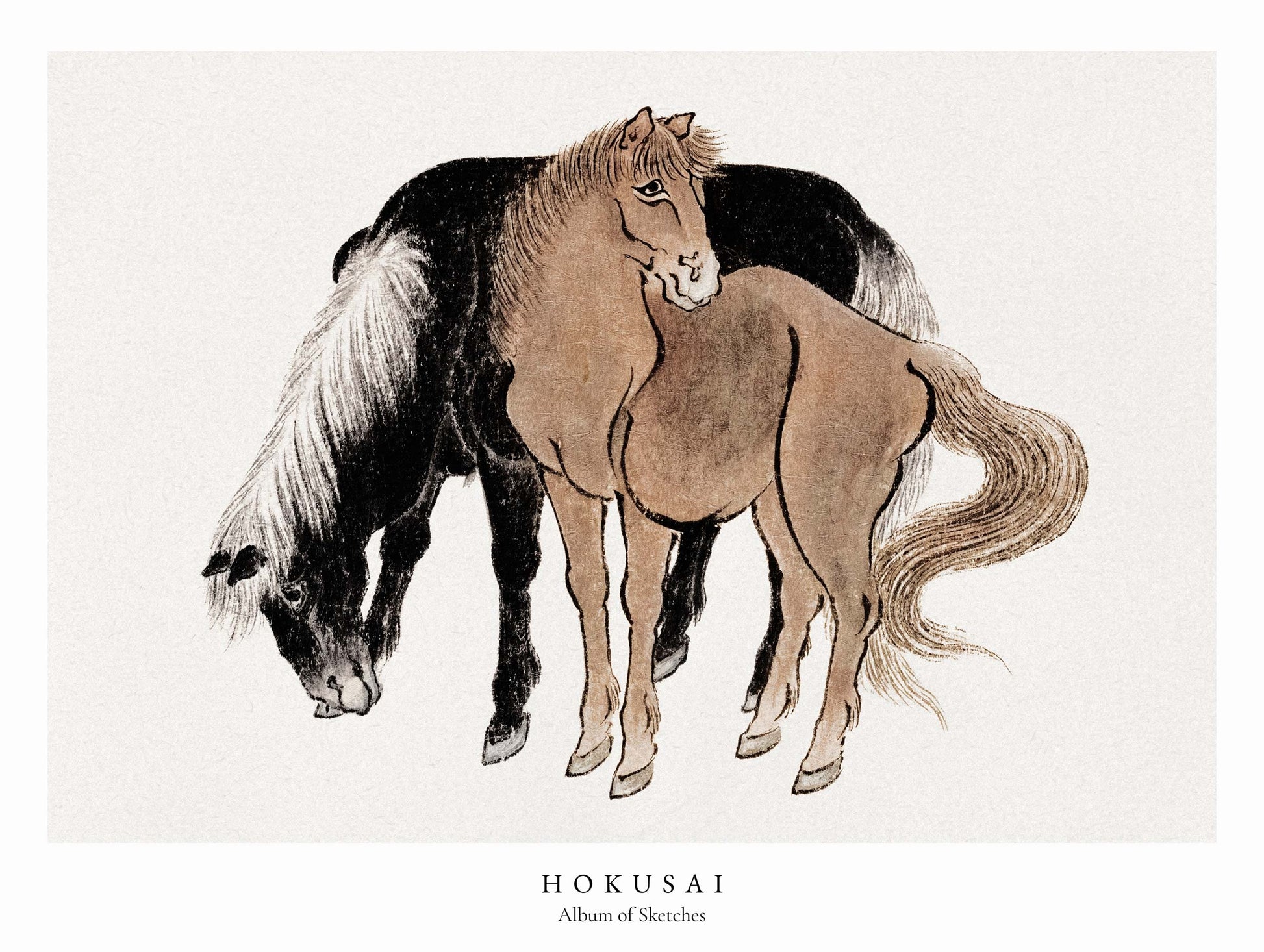 Album of Sketches - Katsushika Hokusai Art Print