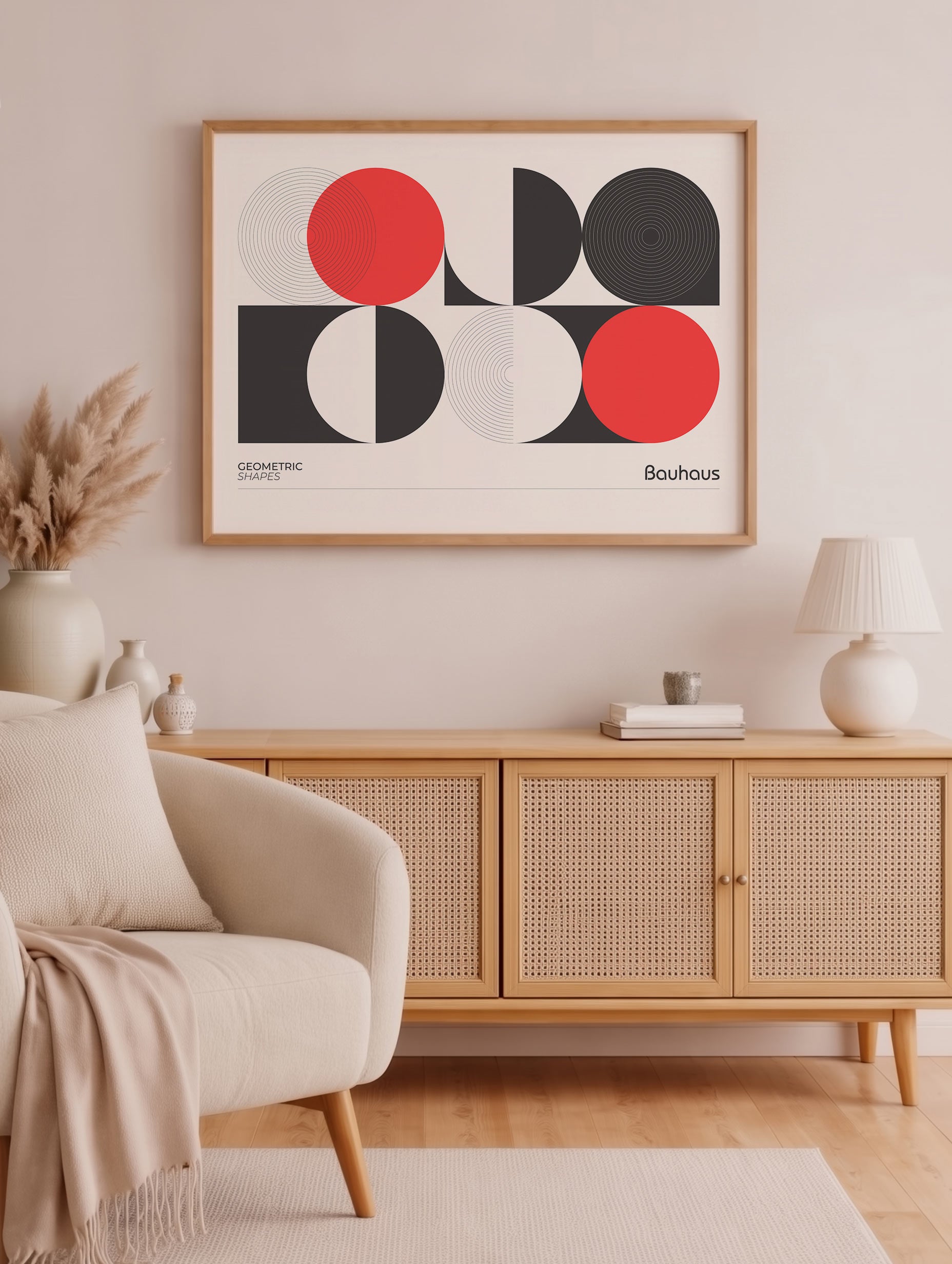 Santorini-plakat Arkitekturplakat