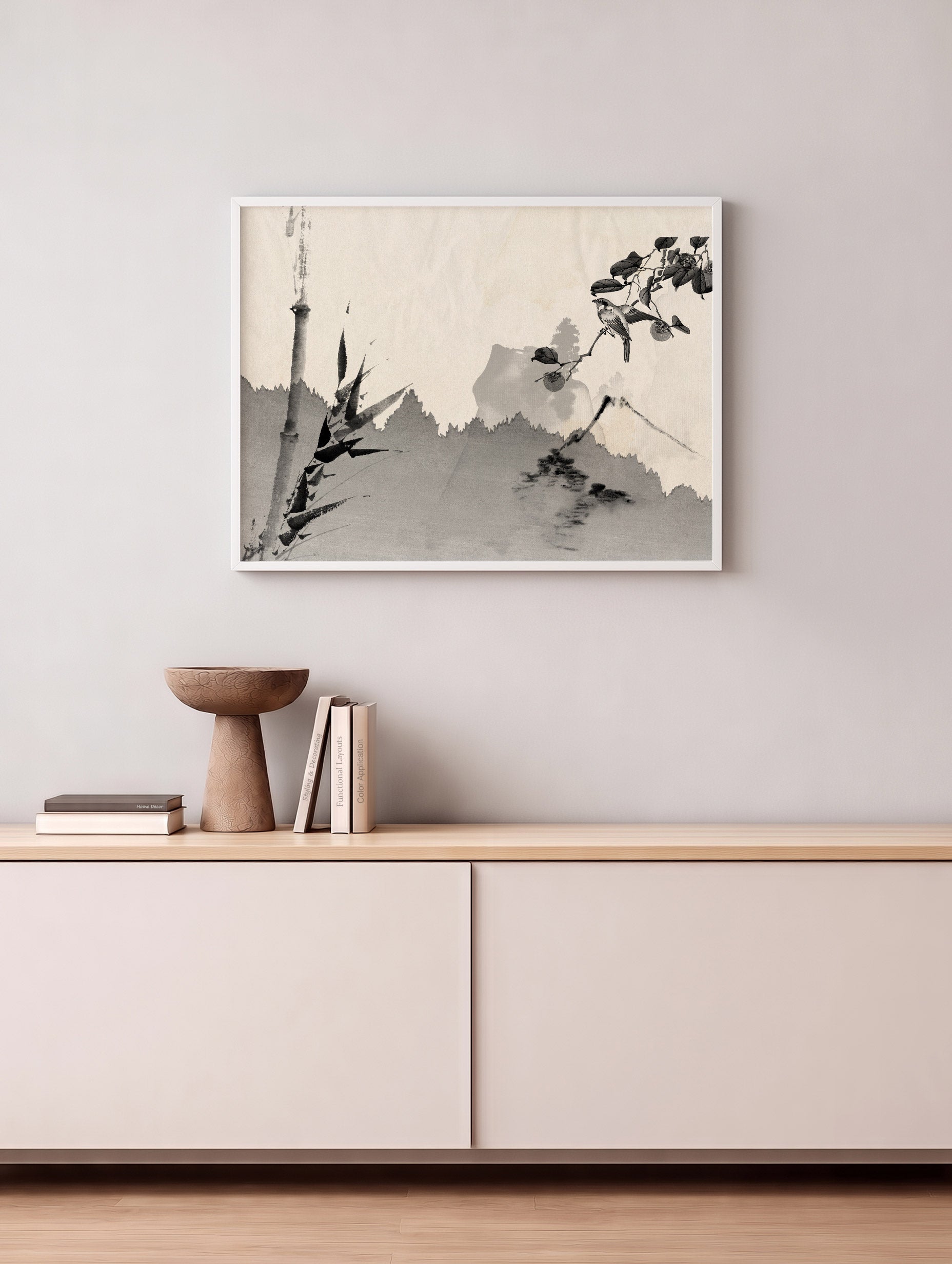 Bird Ink Art Poster