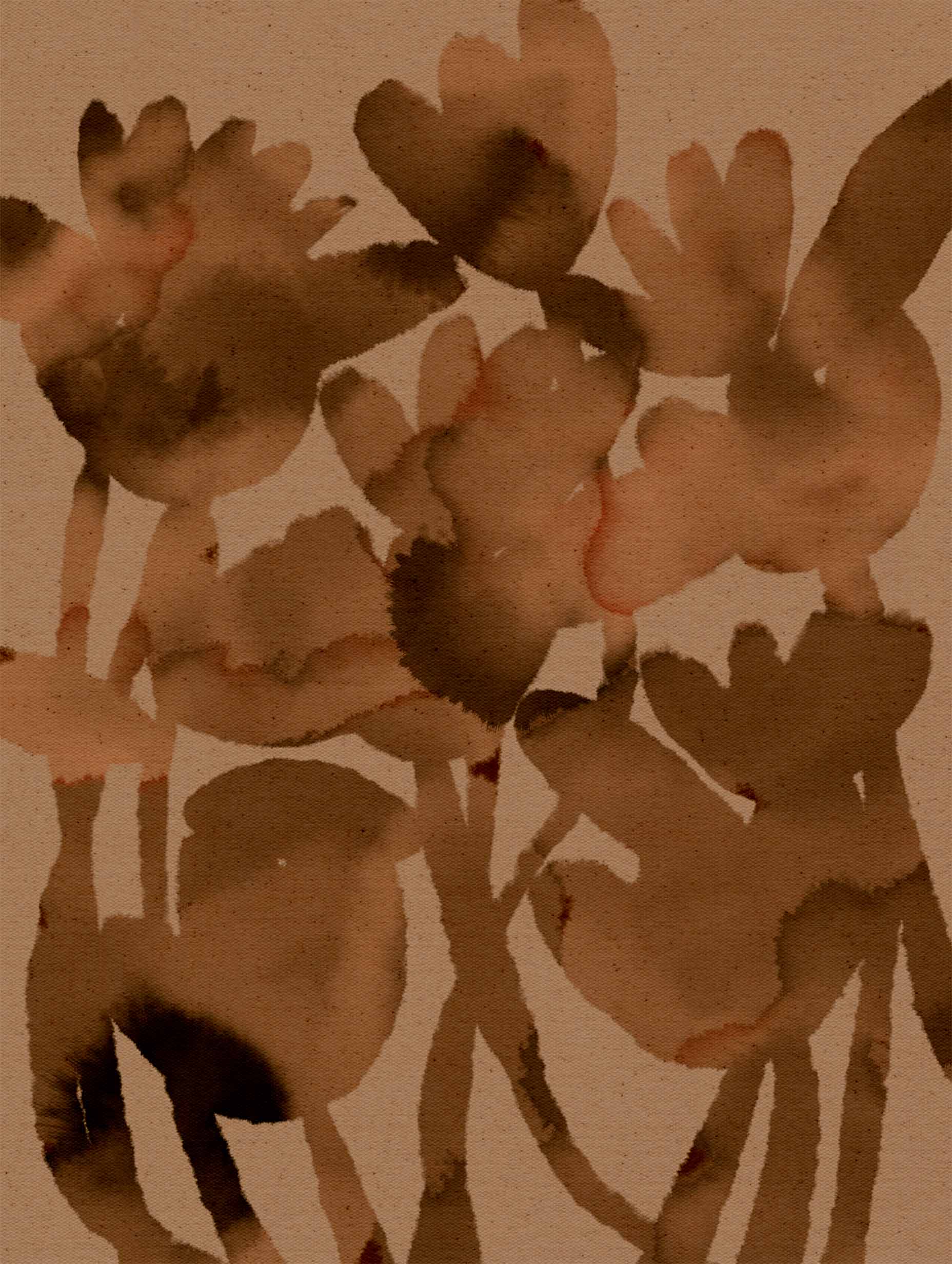 Shatha Al Dafai - Blended Flowers 1 Poster