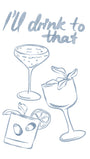 Lisen Vennesland - I'll Drink to That Poster