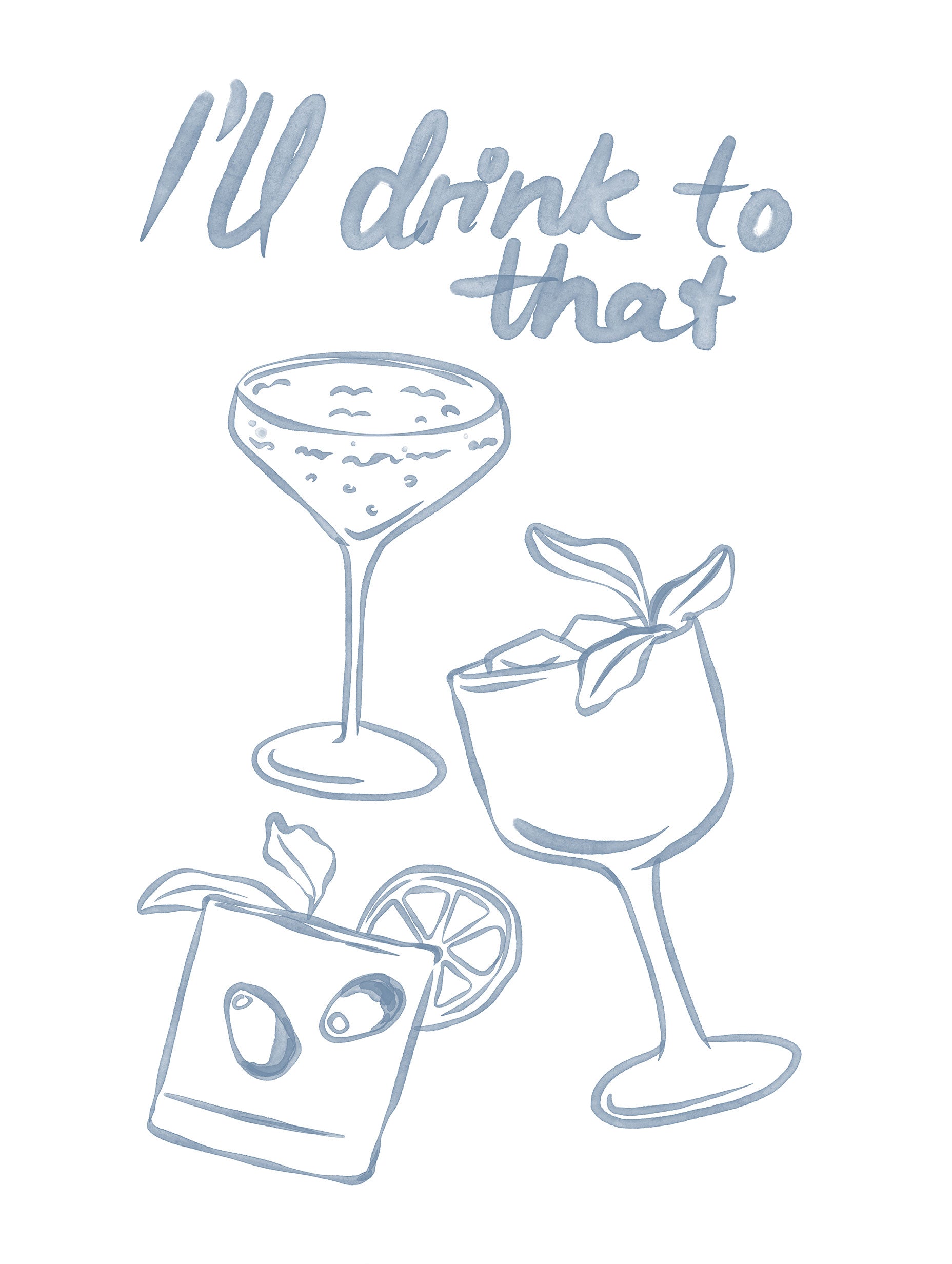 Lisen Vennesland - I'll Drink to That Poster