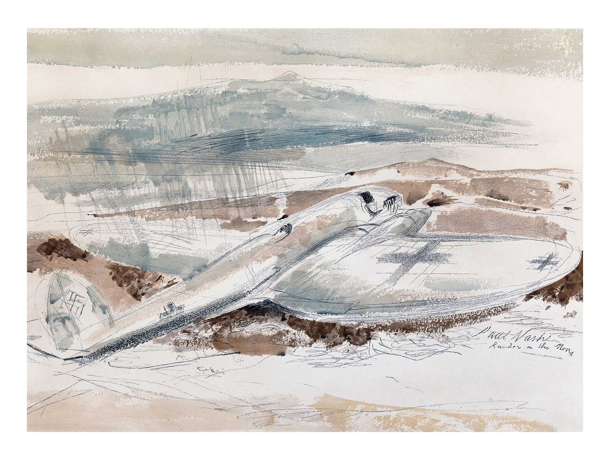 The Raider on the Moors - Paul Nash