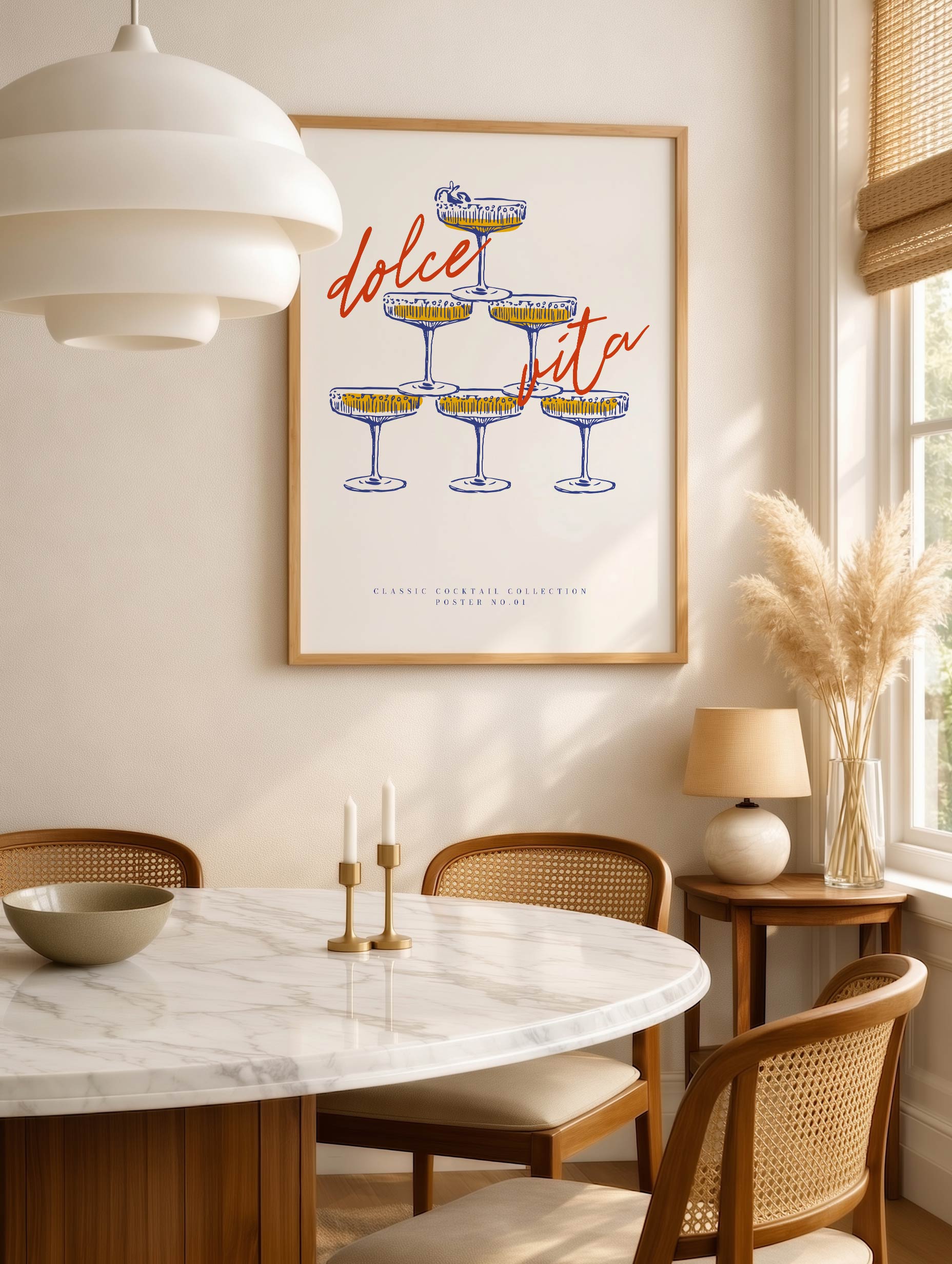 Dolce Vita Coupe Tower Poster