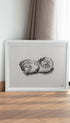 Two opened oysters - Jean Bernard Mockup