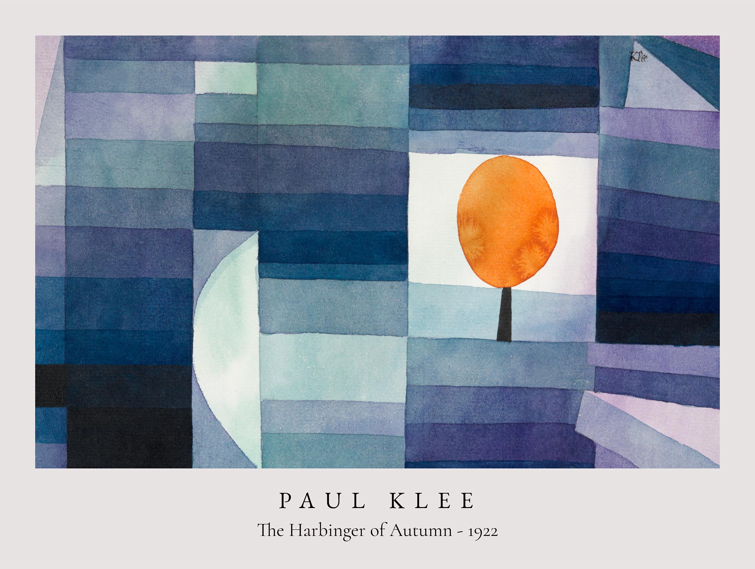 The Harbinger of Autumn - Paul Klee Art Prints