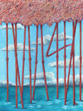 Santorini-plakat Arkitekturplakat