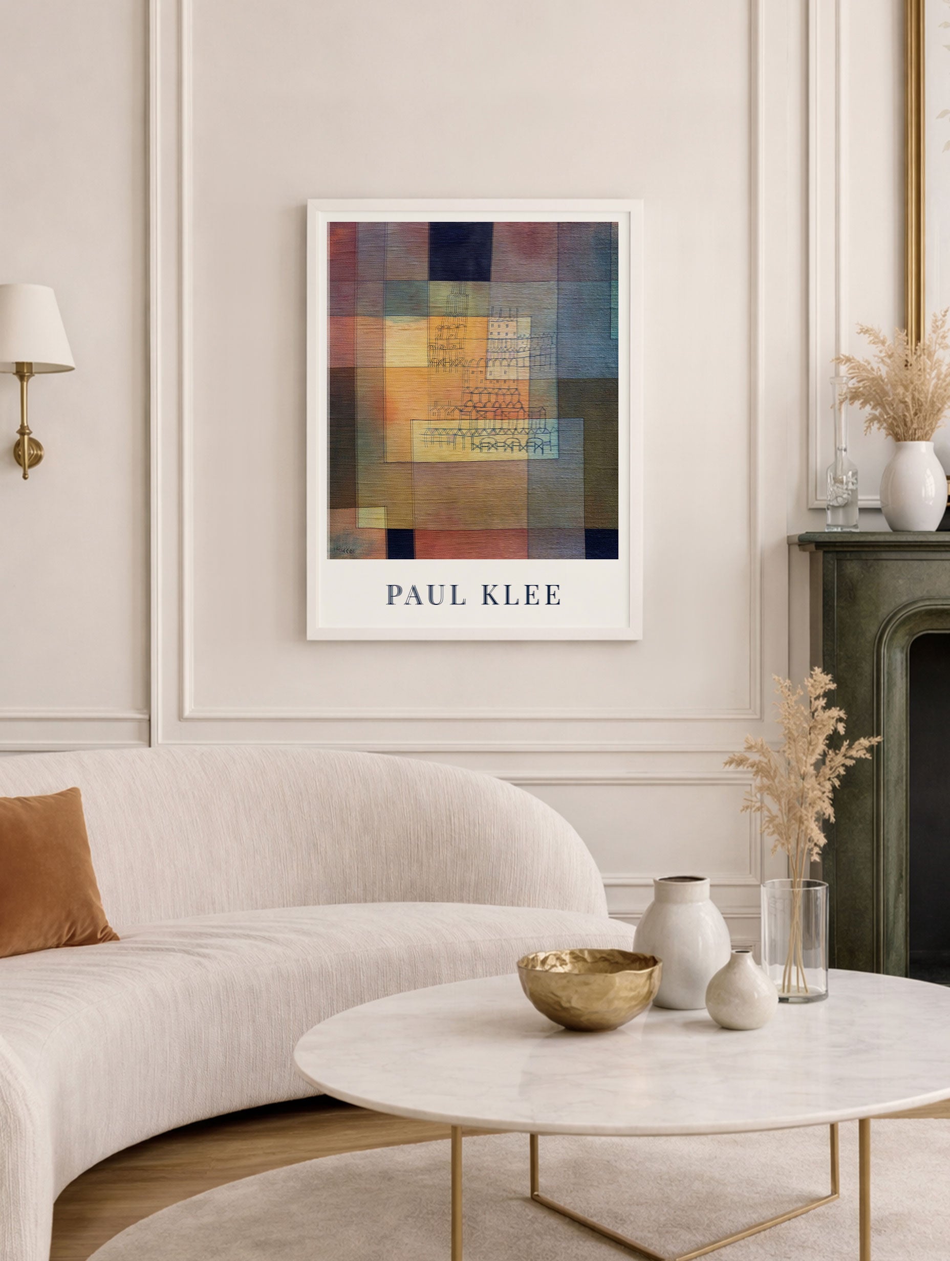Polyphonic Architecture - Paul Klee Mockup