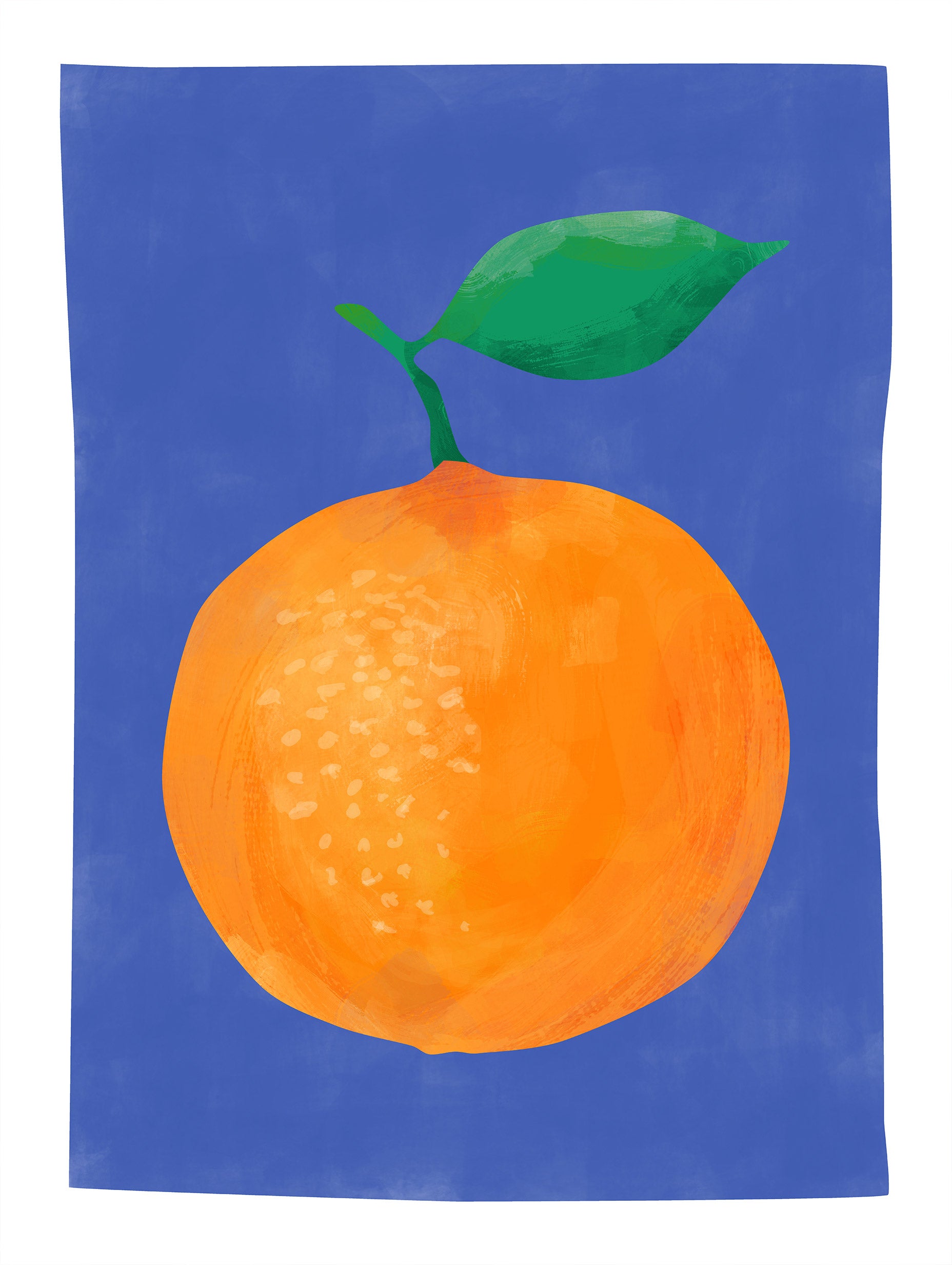 Elena Ristova - Vibrant Orange Fruit Poster