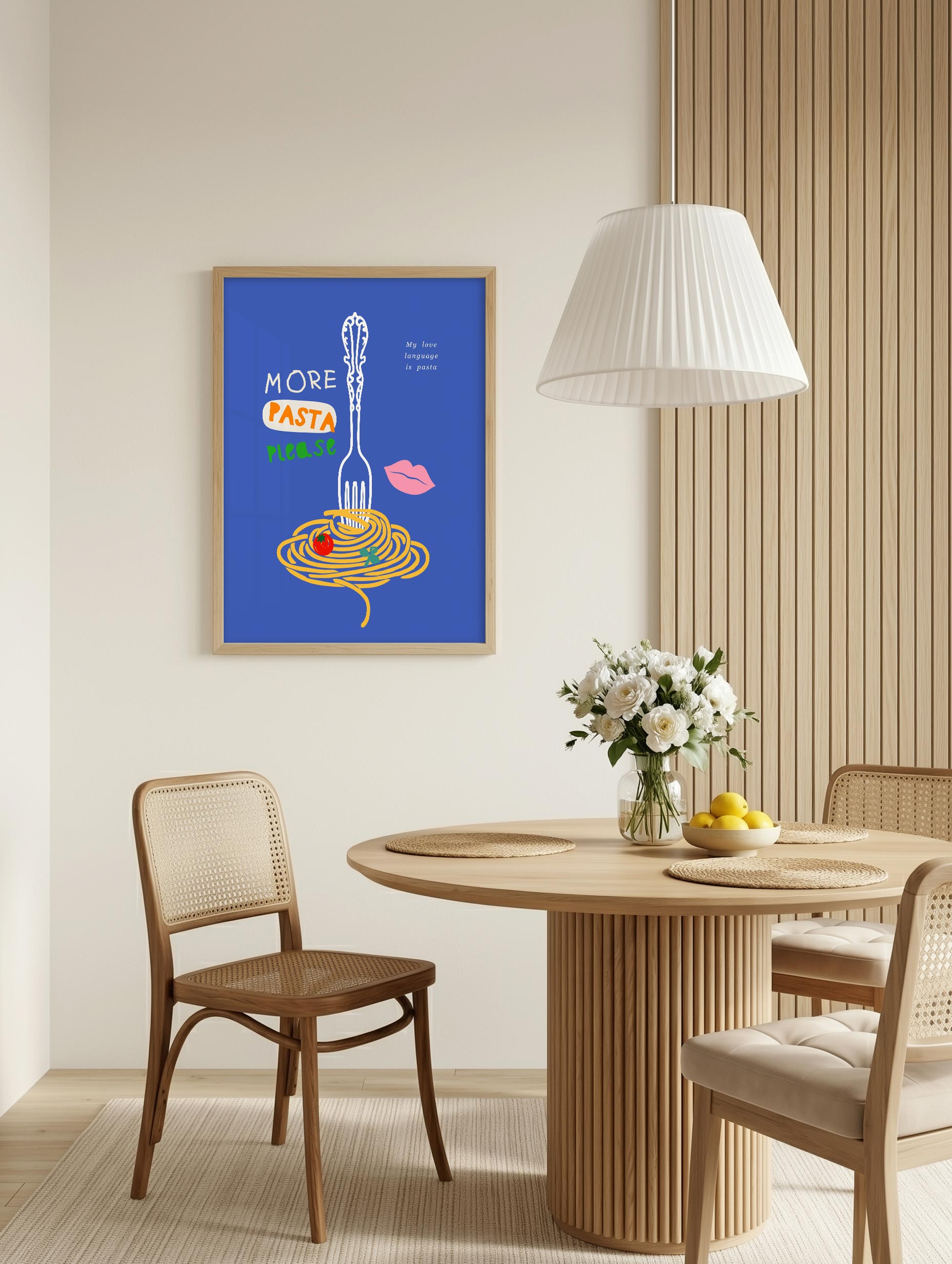Santorini-plakat Arkitekturplakat