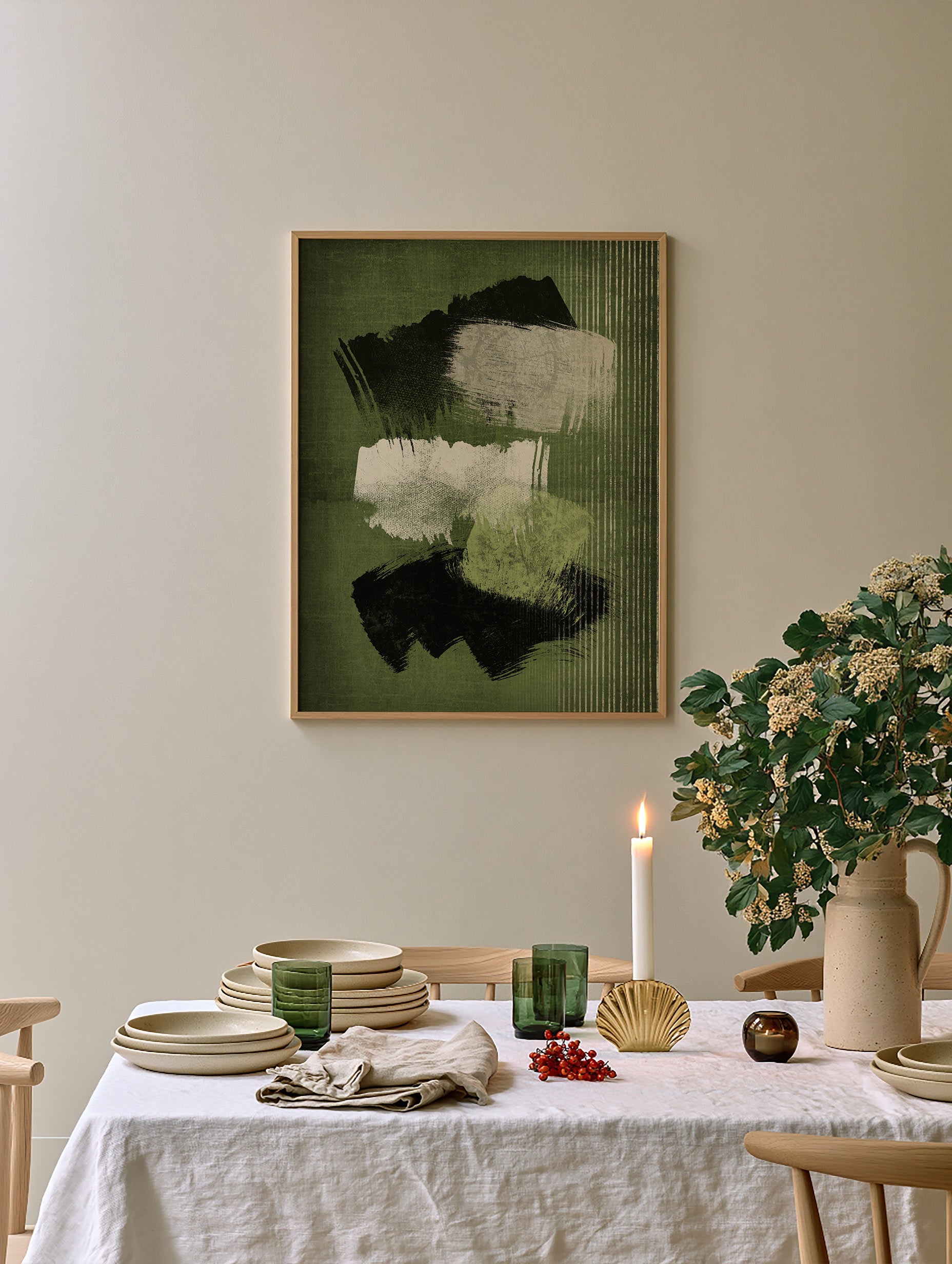 Grön Inredning Stilleben – Henri Matisse