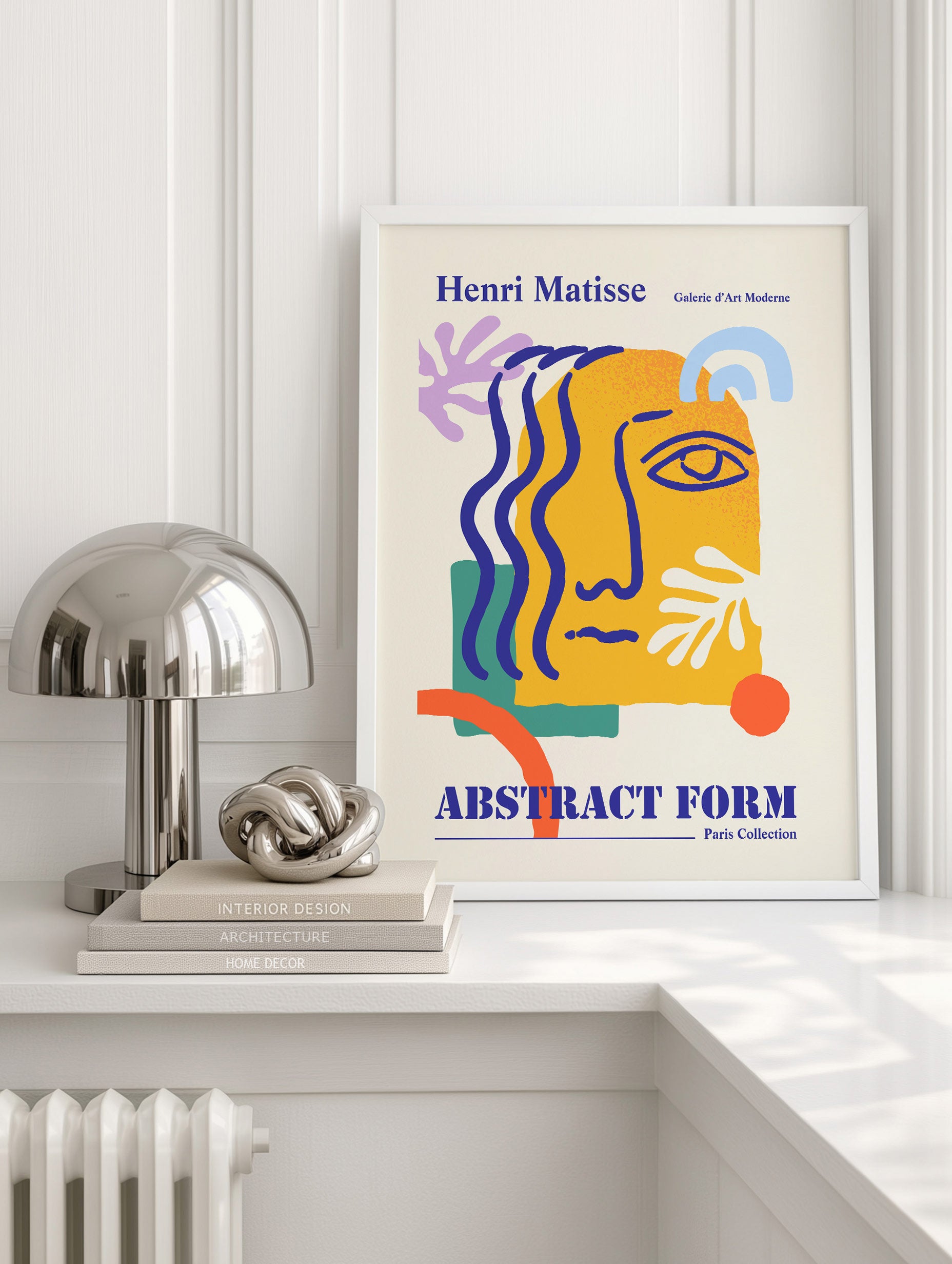 Santorini-plakat Arkitekturplakat