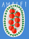Amalfi Tomato Plate Poster