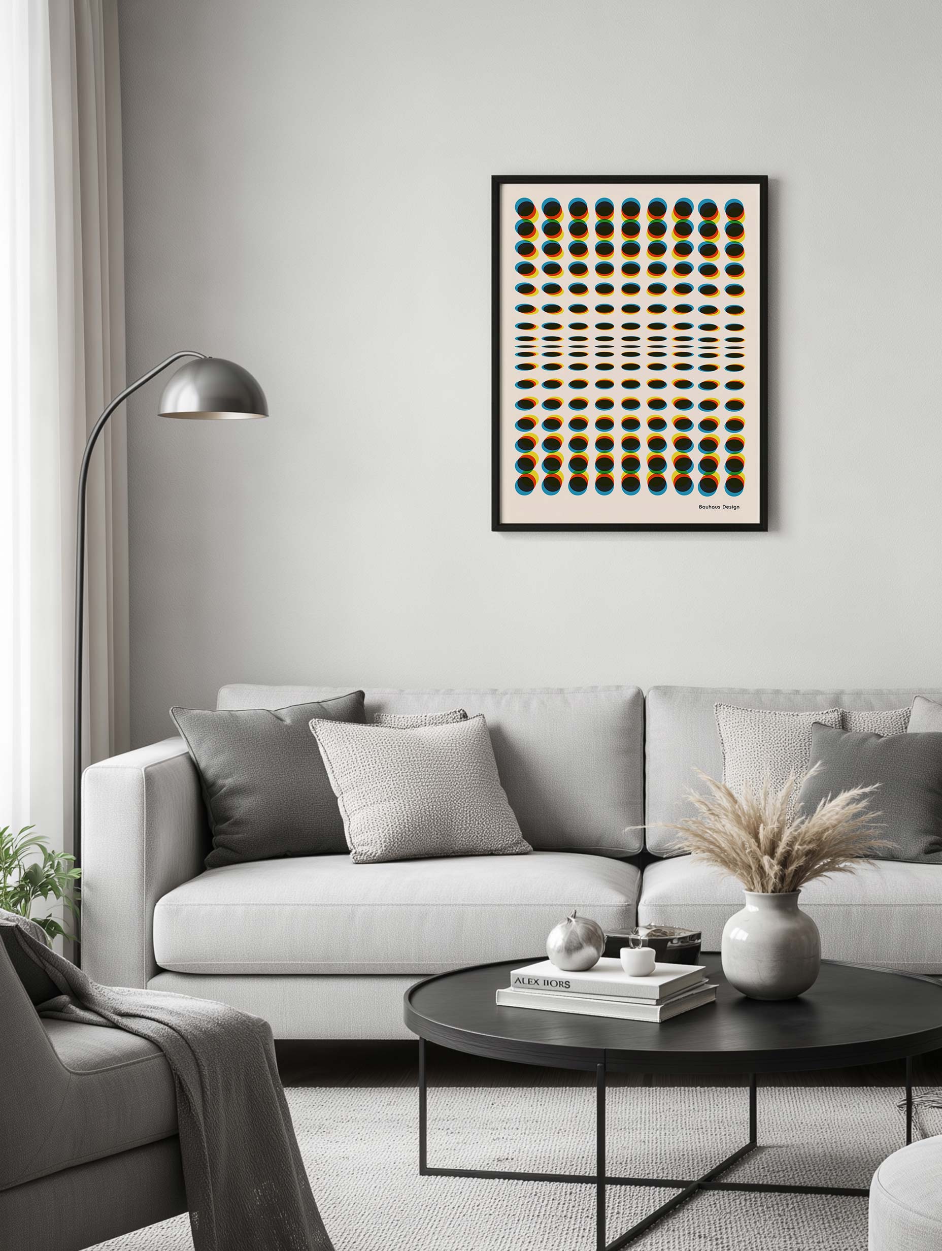 Santorini-plakat Arkitekturplakat