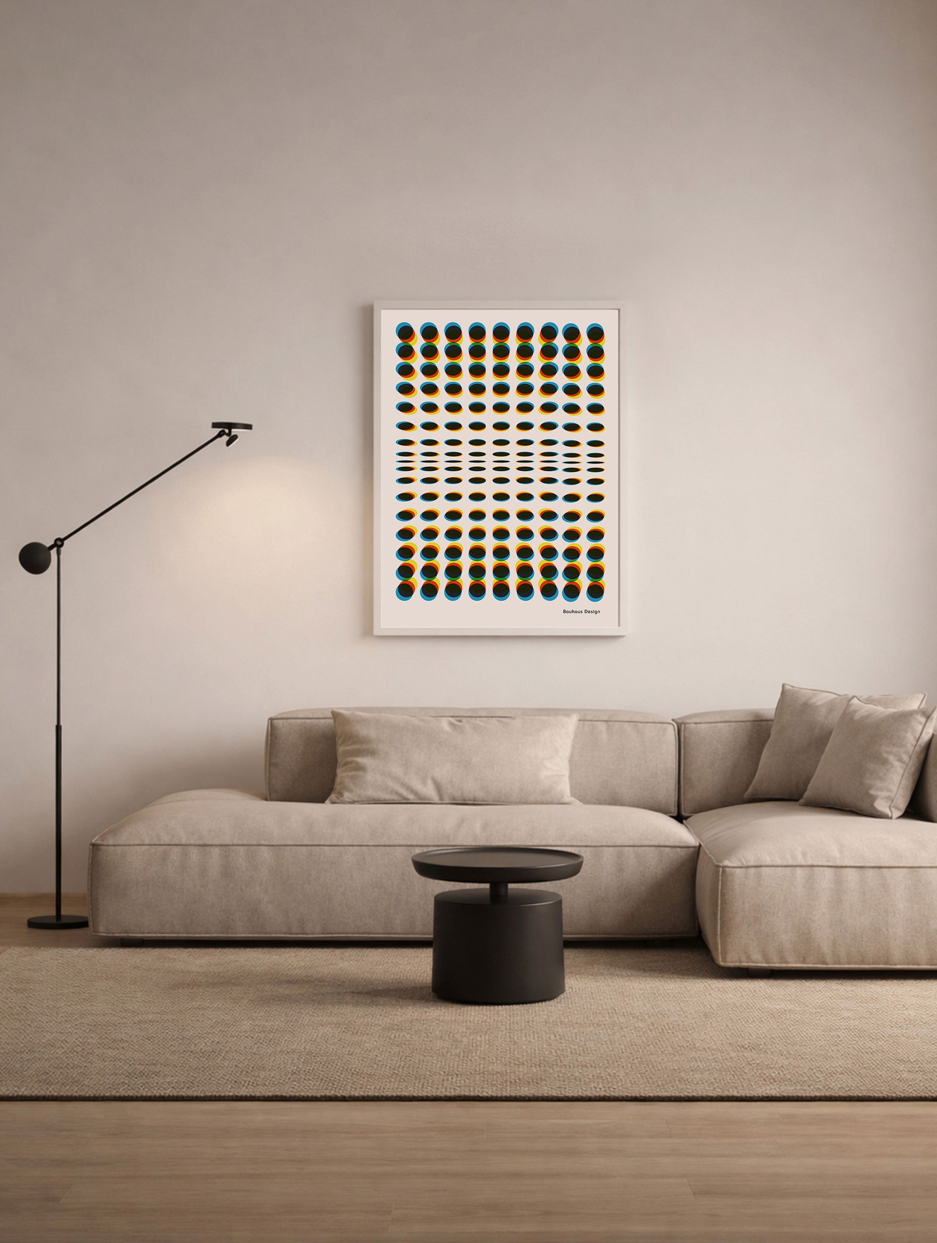 Santorini-plakat Arkitekturplakat