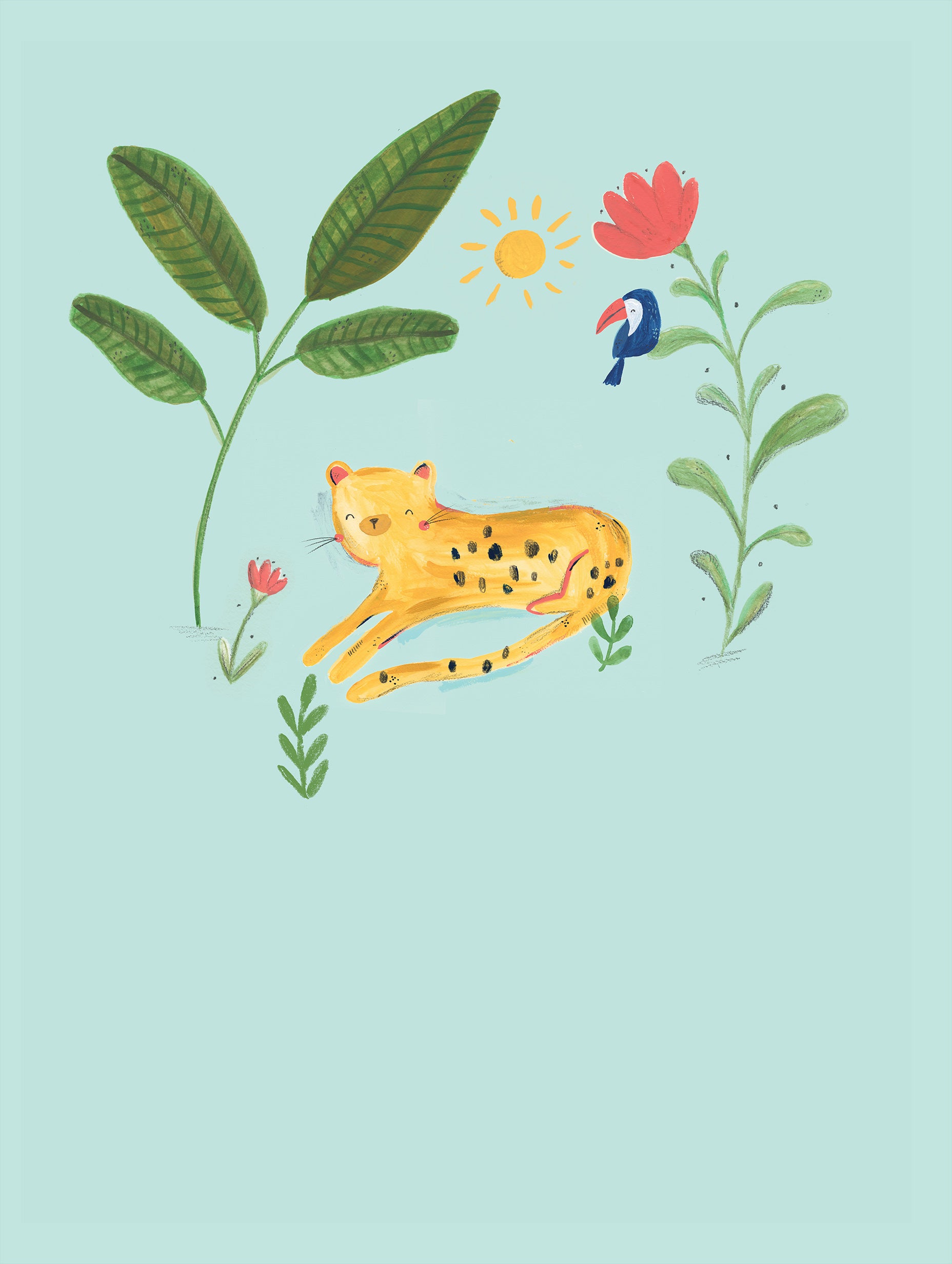 Laura Pantony - Jungle Leopard Poster