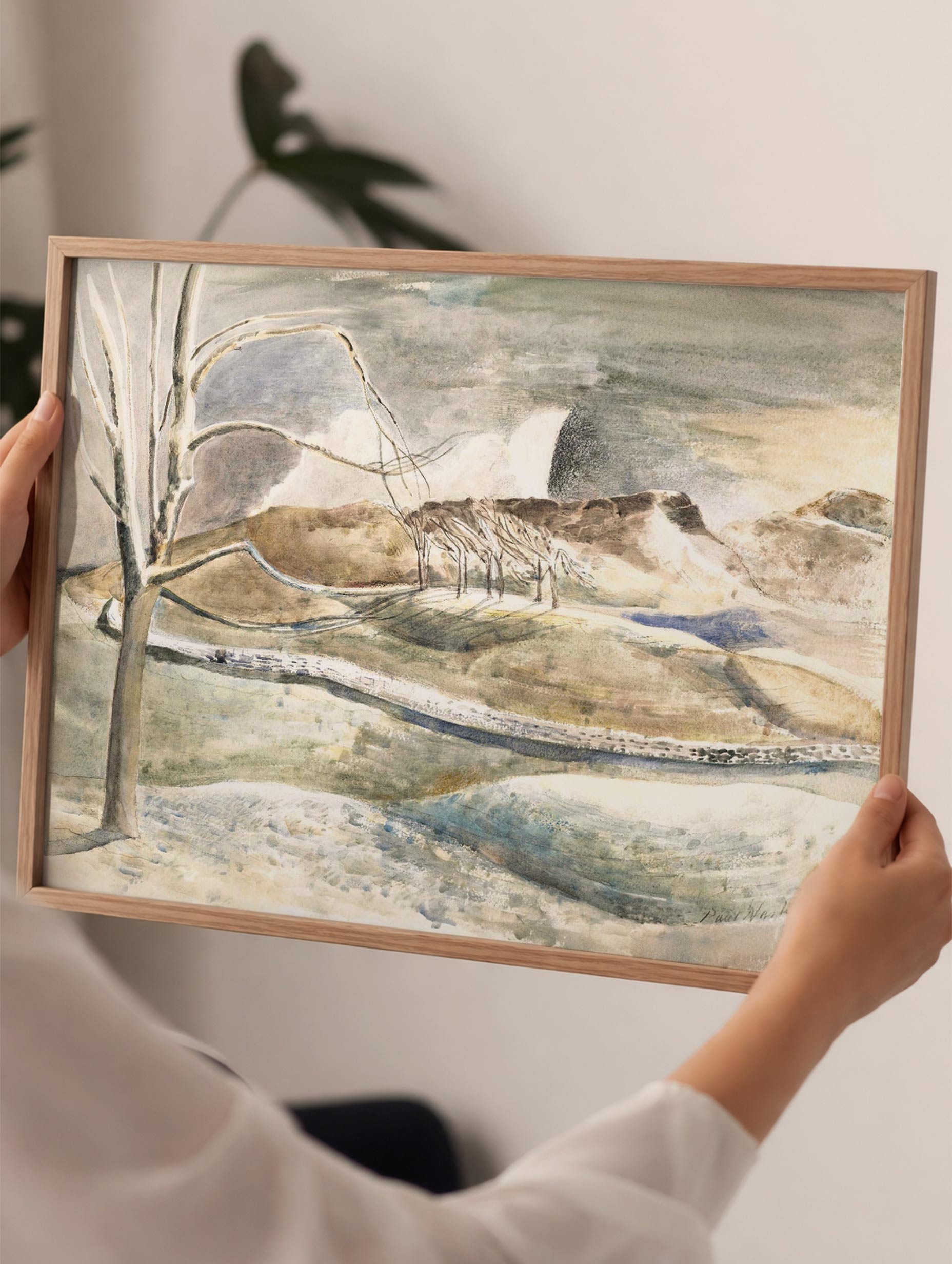 Måneoppgang over Cleeve Hill - Paul Nash