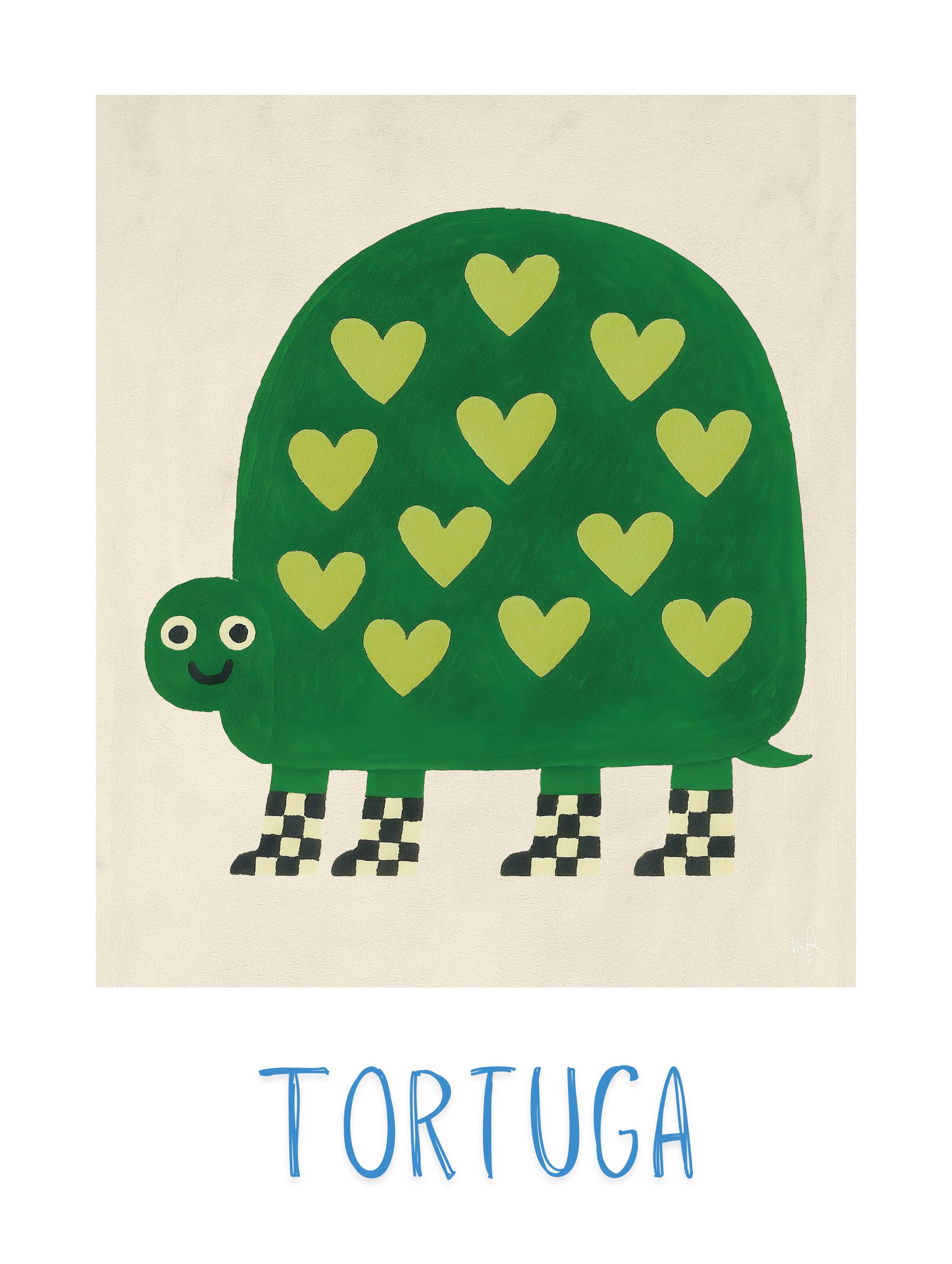Merel Takken - Tortuga Poster