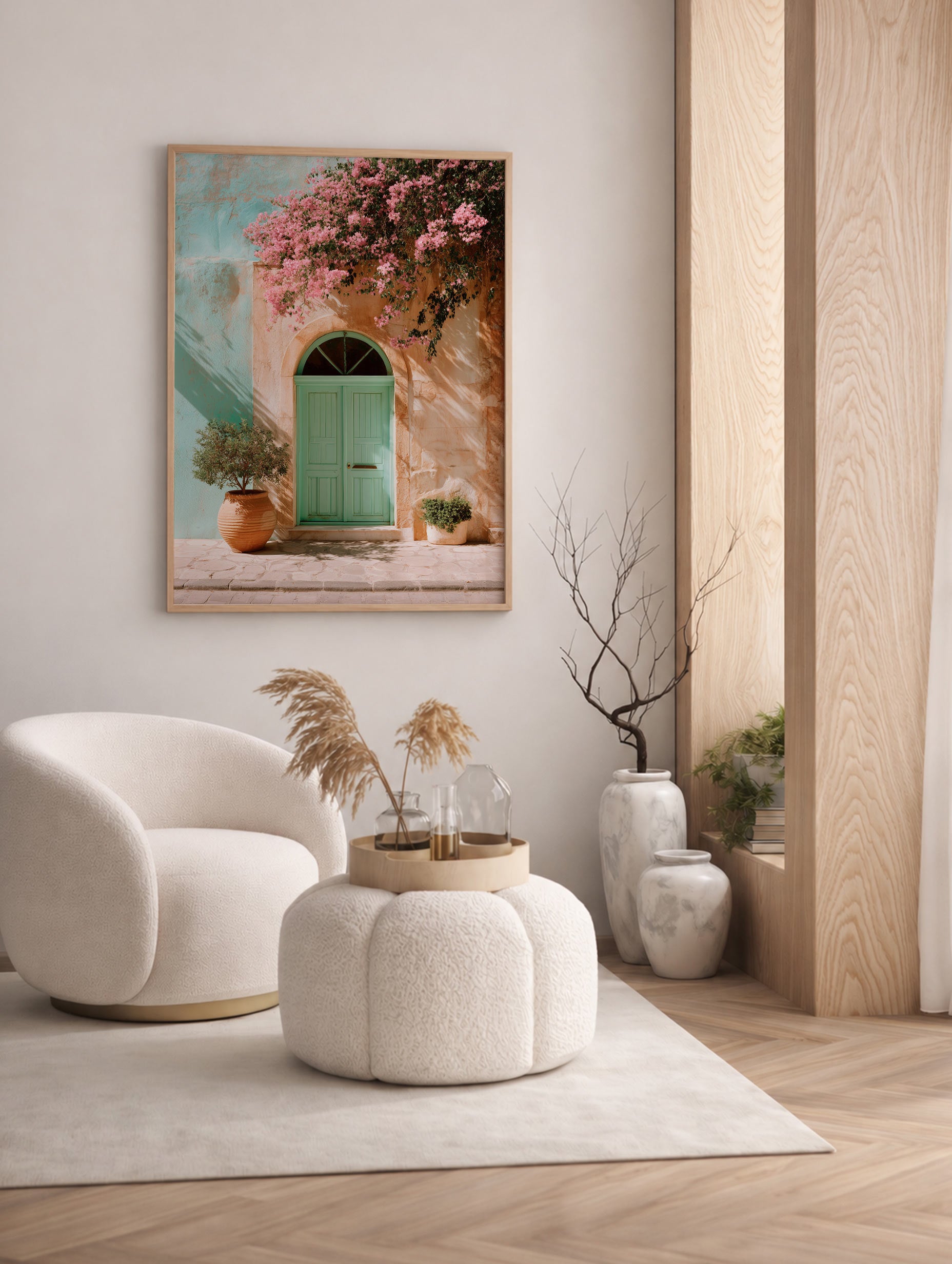Afternoon in Paros Photography Poster Mockup