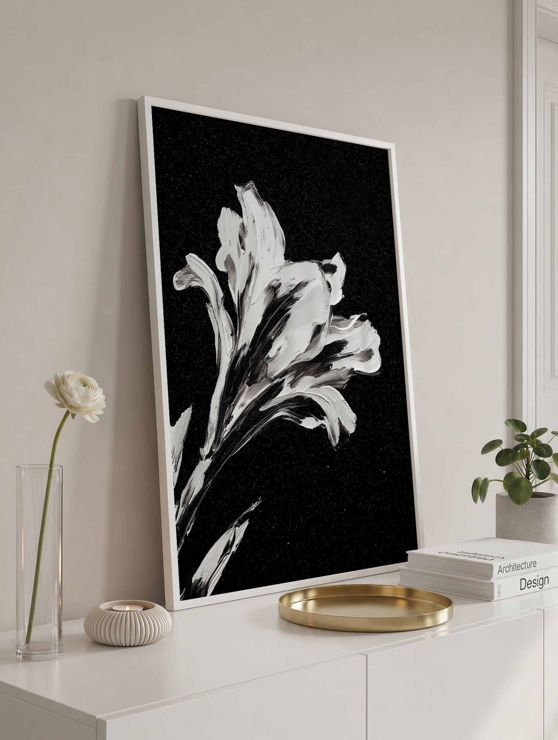 Alstroemeria-affisch