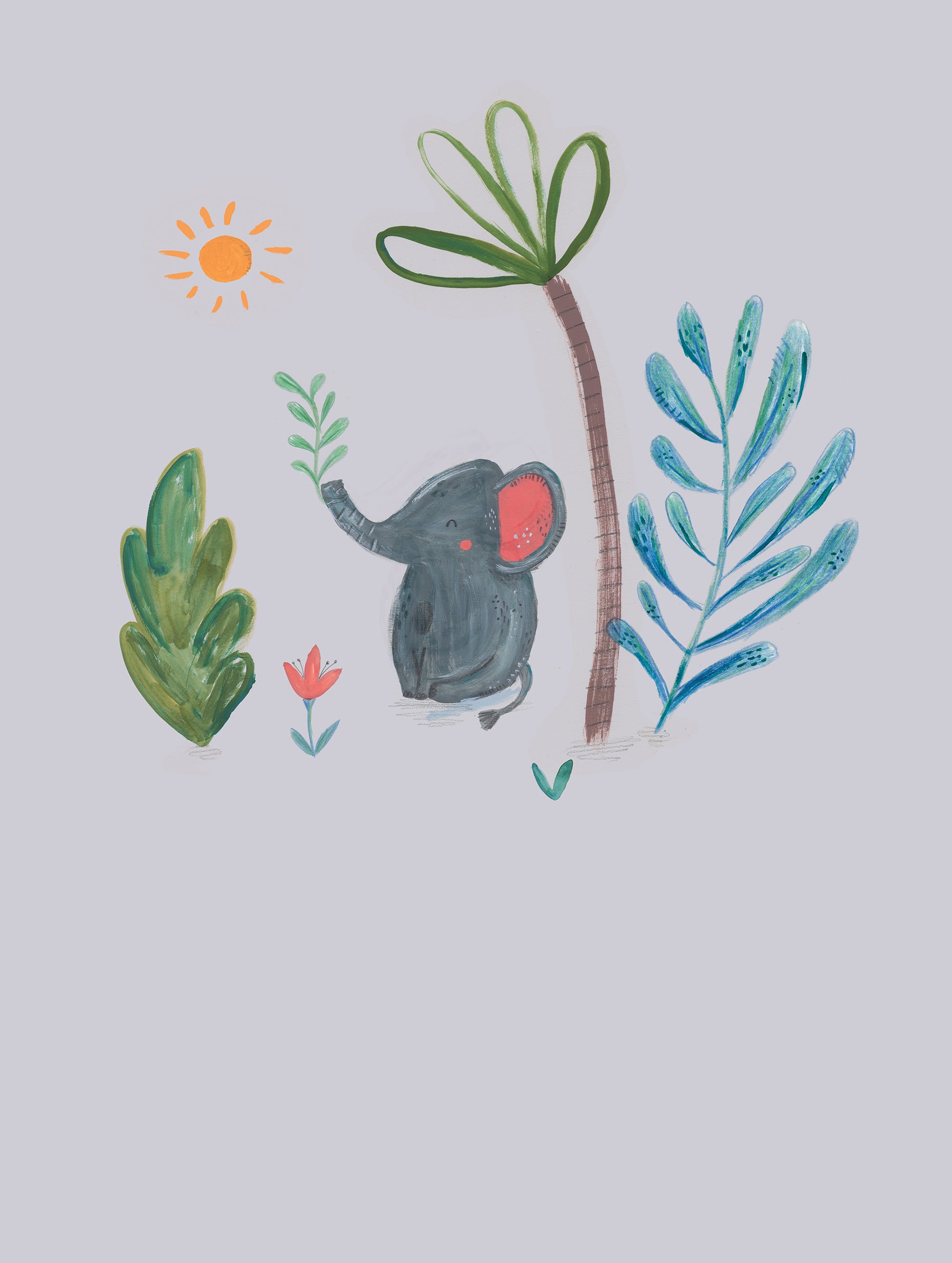 Laura Pantony - Jungle Elephant Poster