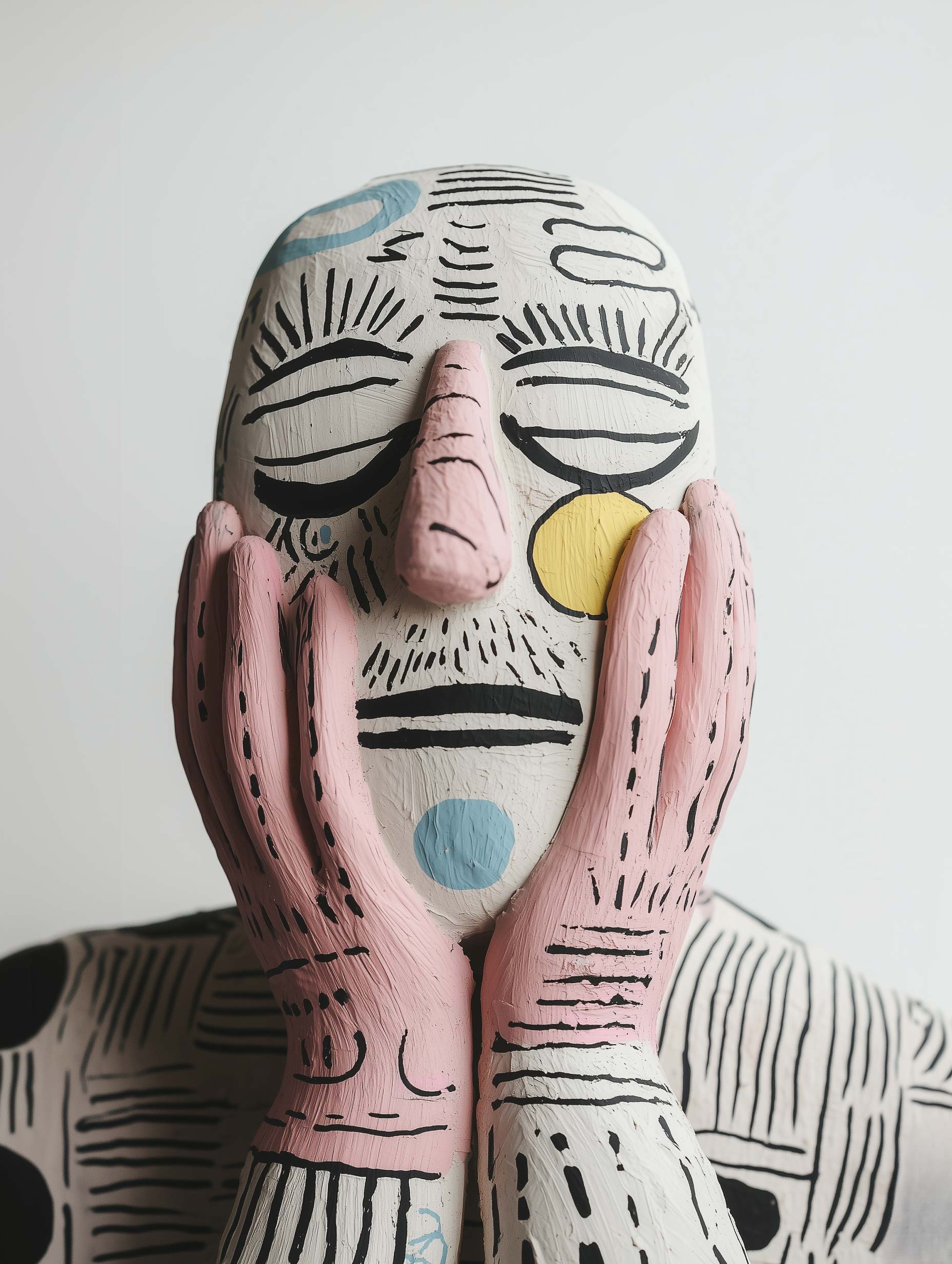 Sculpture of Park Pardon Art Print