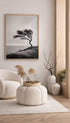 Tree by the Sea Ocean Wall Art Mockup