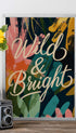 Wild & Bright Typography Poster Mockup