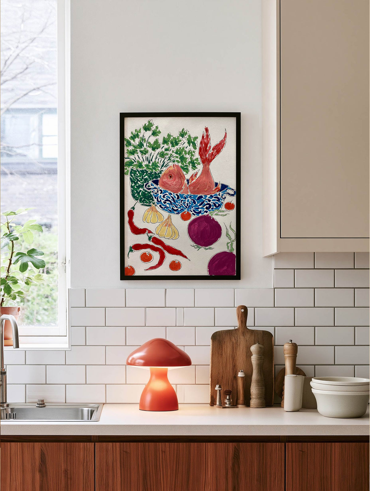 Rushati Chowdhury - Kitchen Still Life Poster