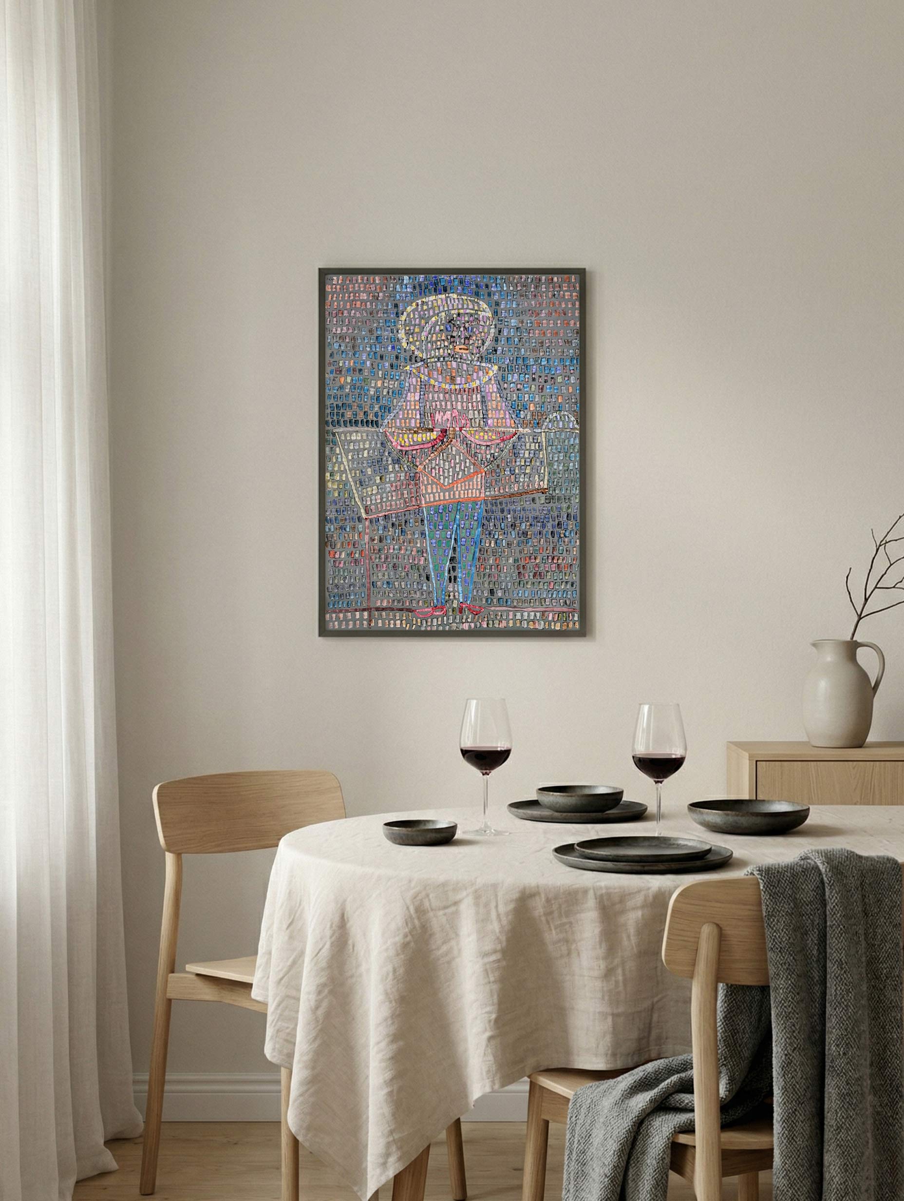 Santorini-plakat Arkitekturplakat