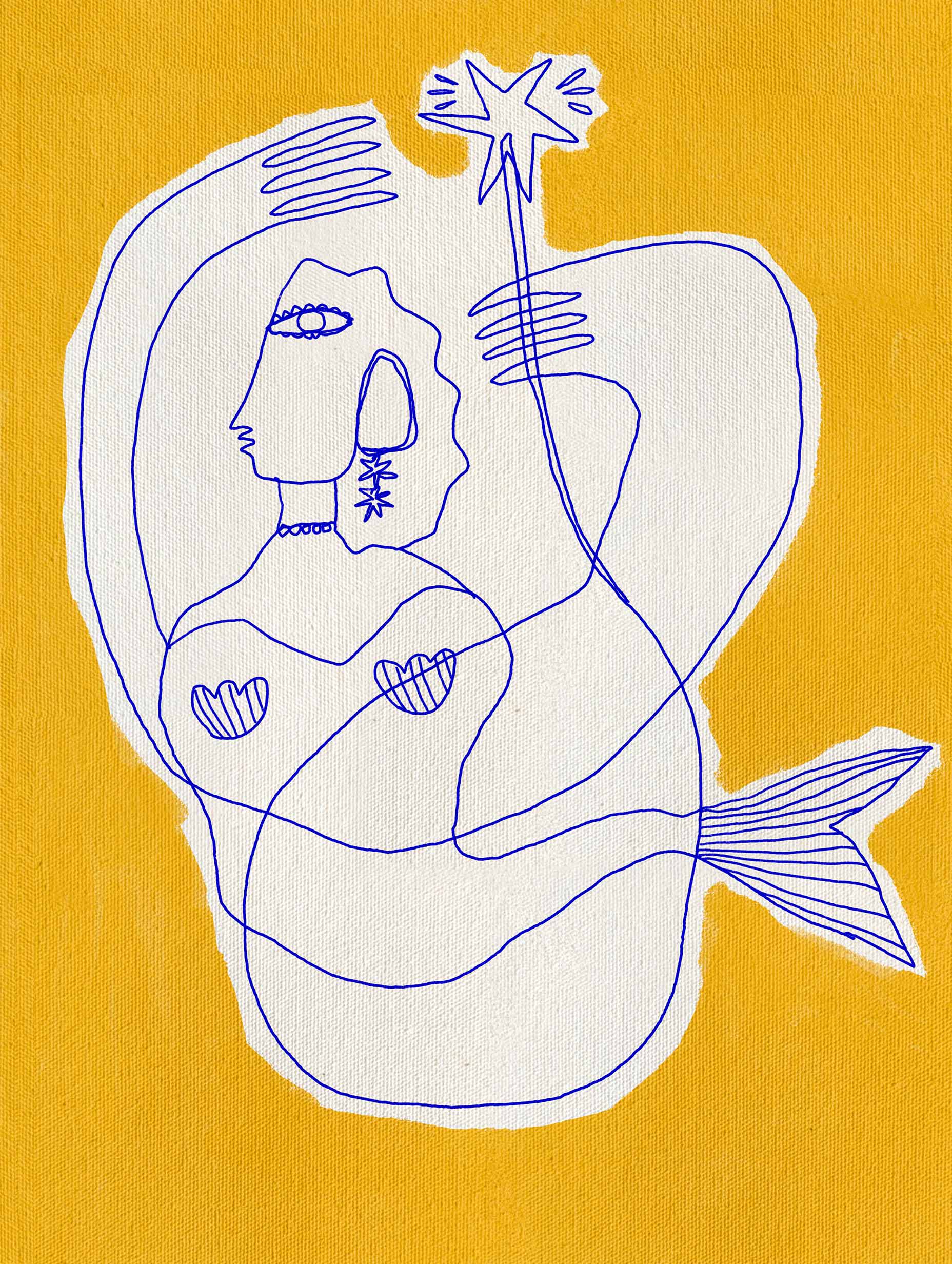 Shatha Al Dafai - Mermaid Poster