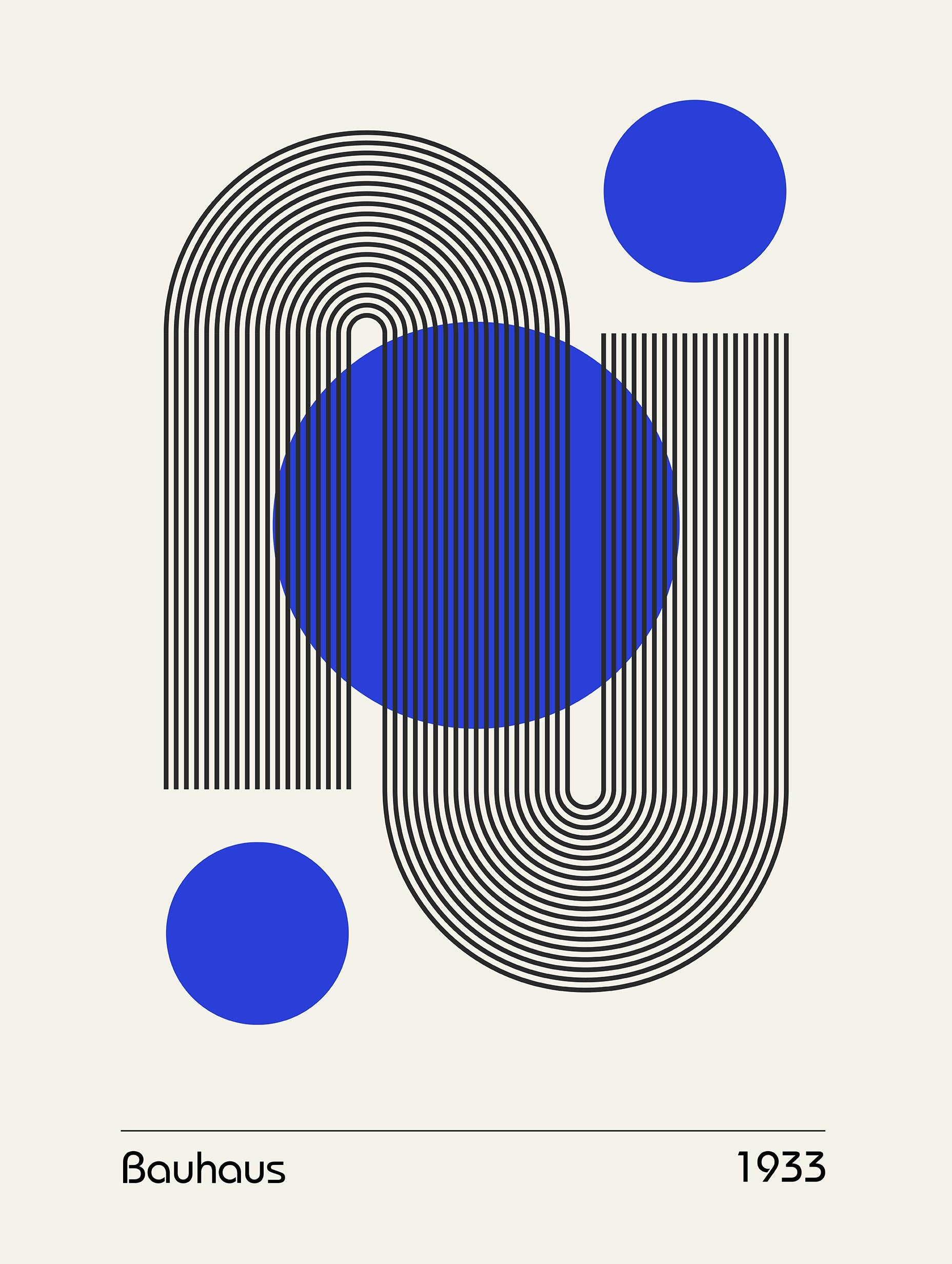 Santorini-plakat Arkitekturplakat