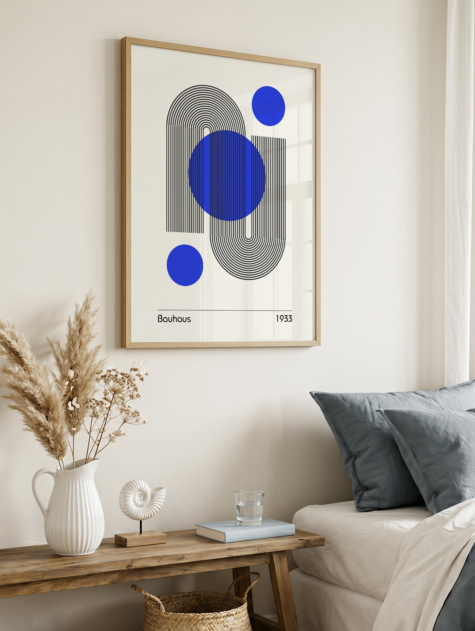 Santorini-plakat Arkitekturplakat