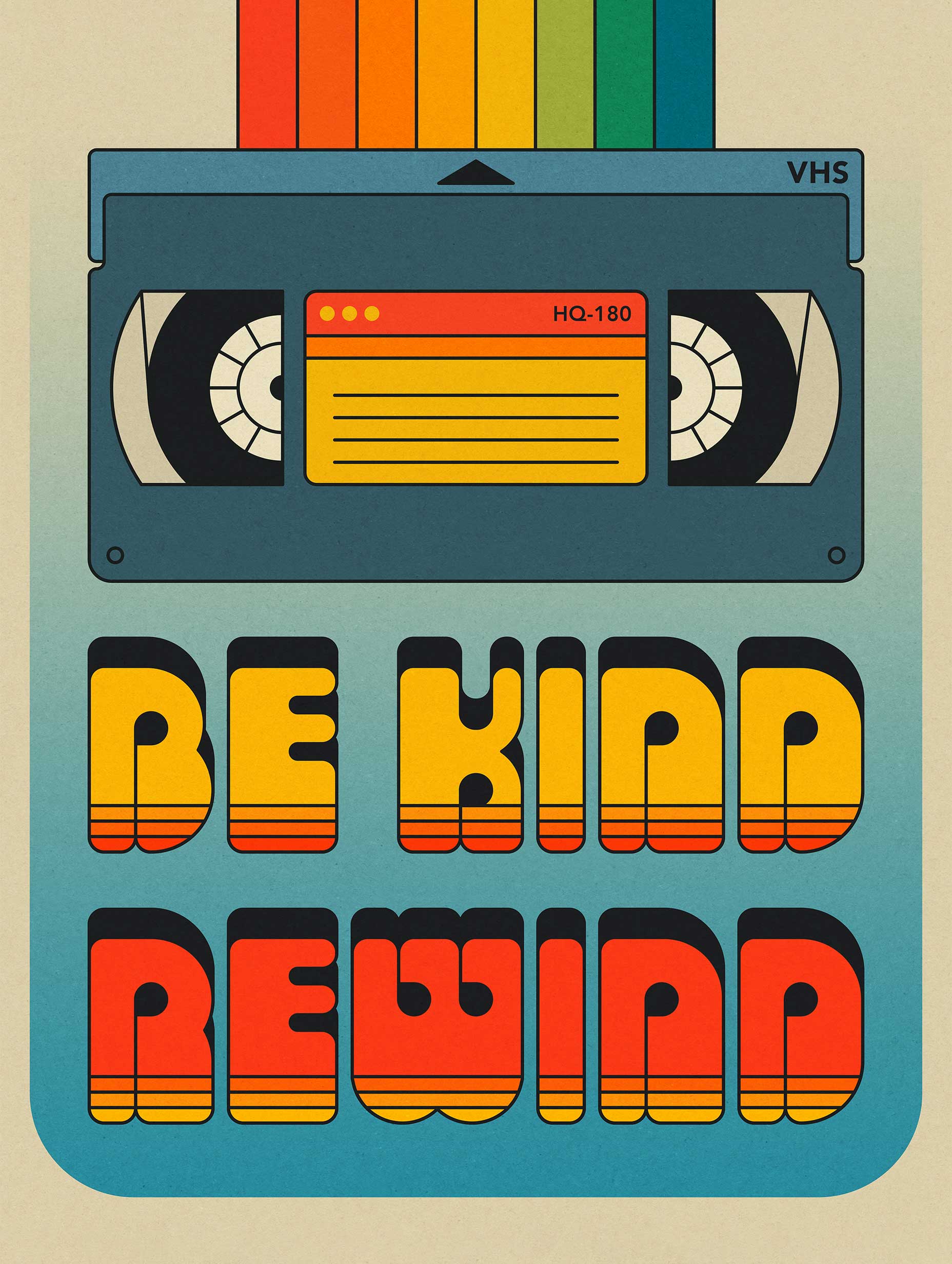 Jazzberry Blue - Be-Kind-Rewind Poster