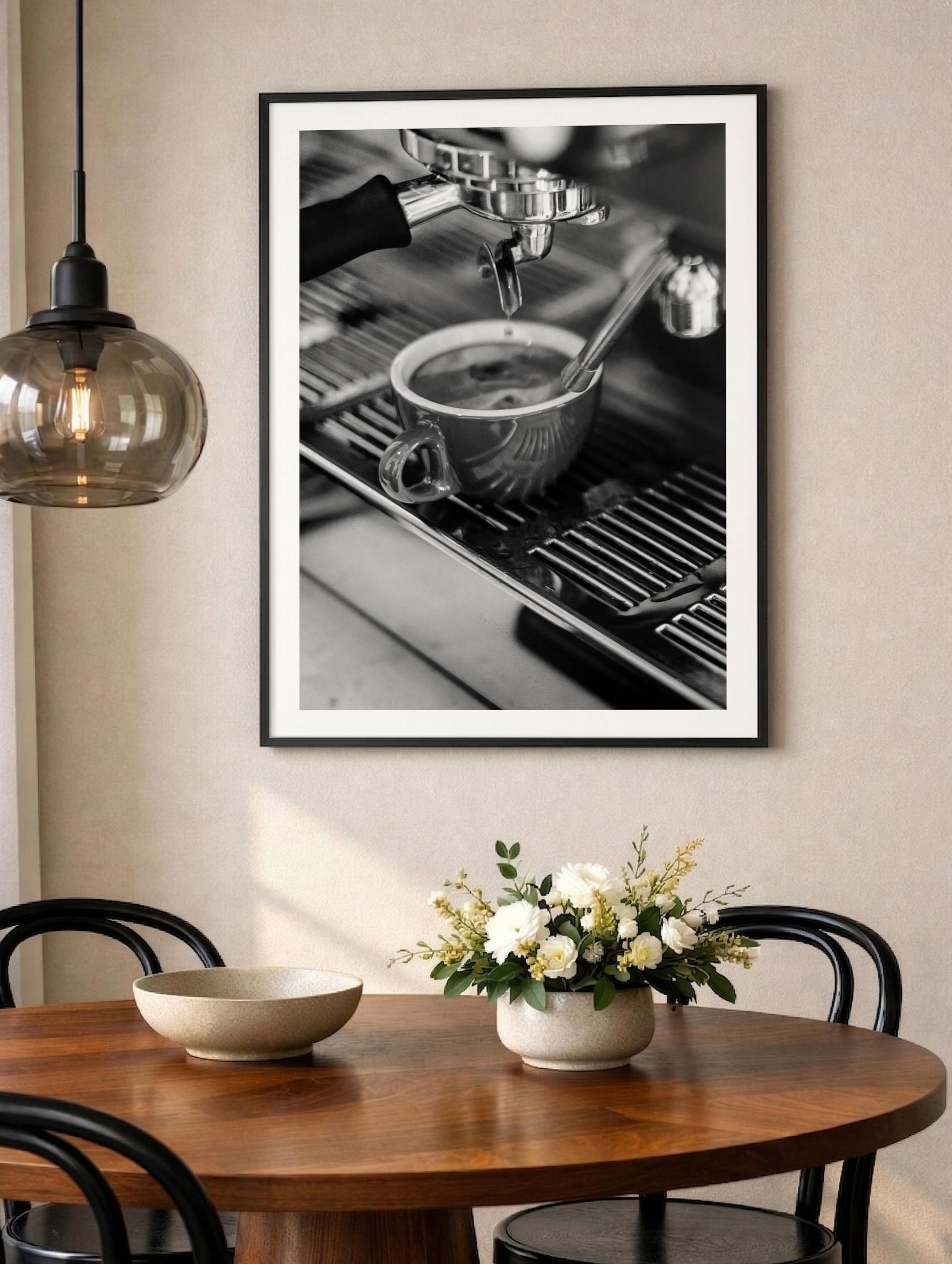 Santorini-plakat Arkitekturplakat