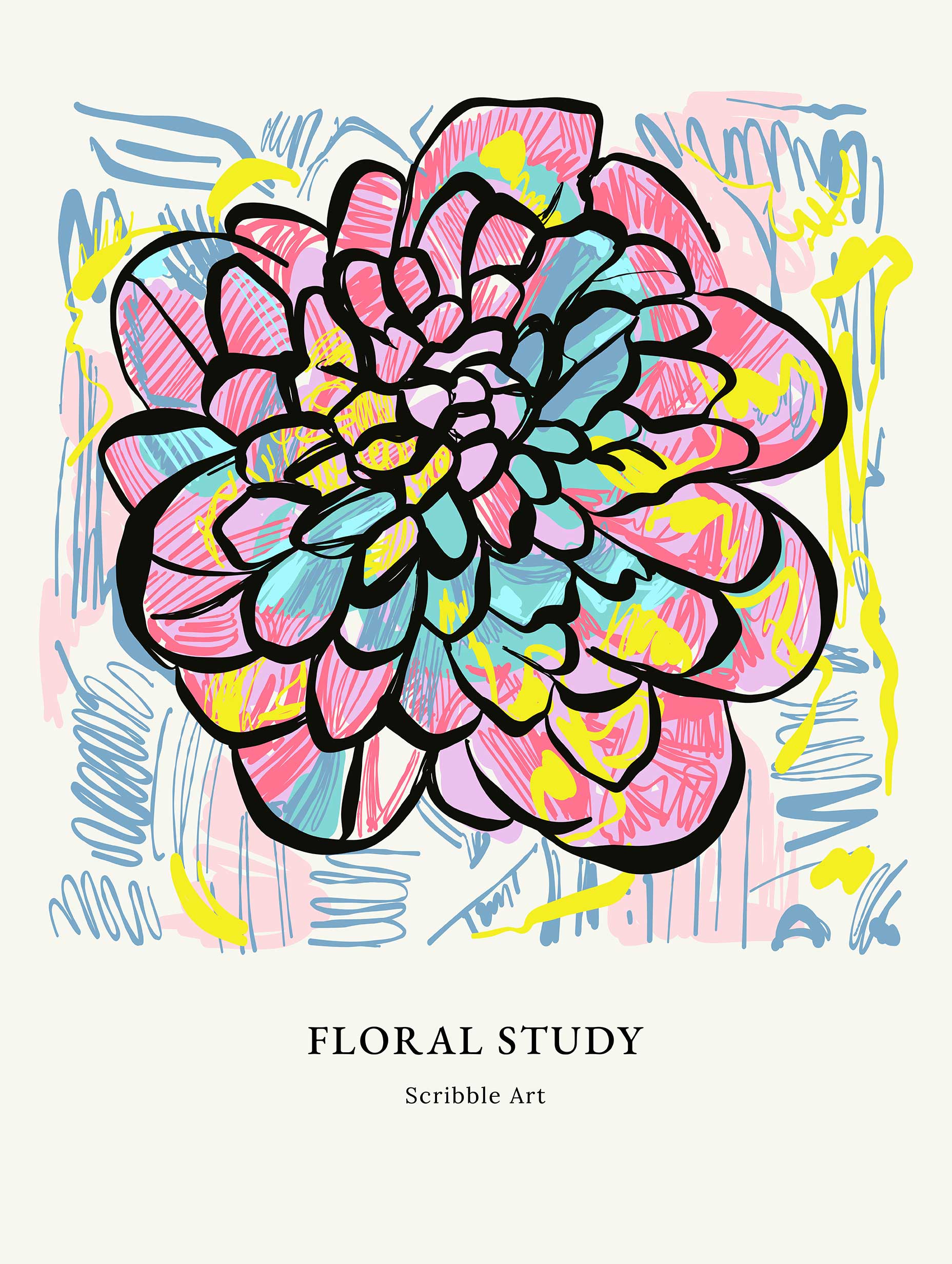Floral Study poster
