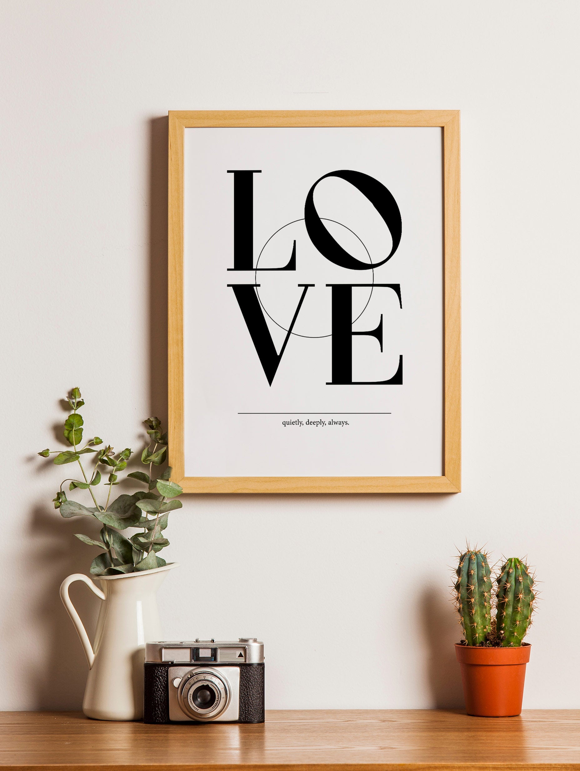 Santorini-plakat Arkitekturplakat