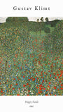 Poppy Field (Mohnfeld) - Gustav Klimt