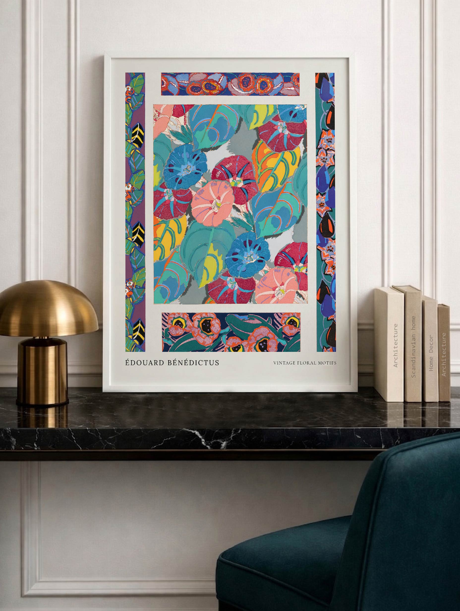 Vintage Floral Motifs - Édouard Bénédictus