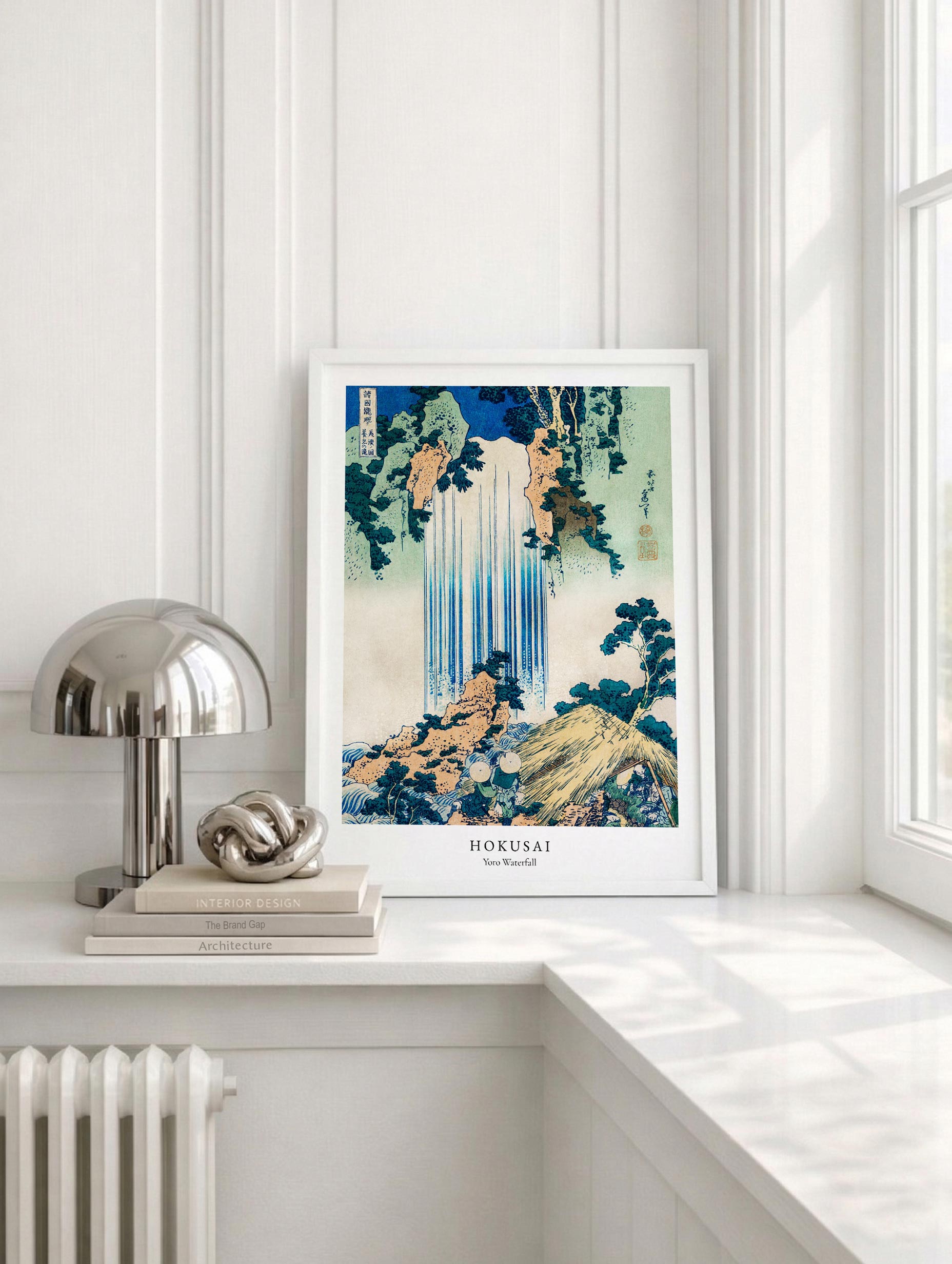 Santorini-plakat Arkitekturplakat