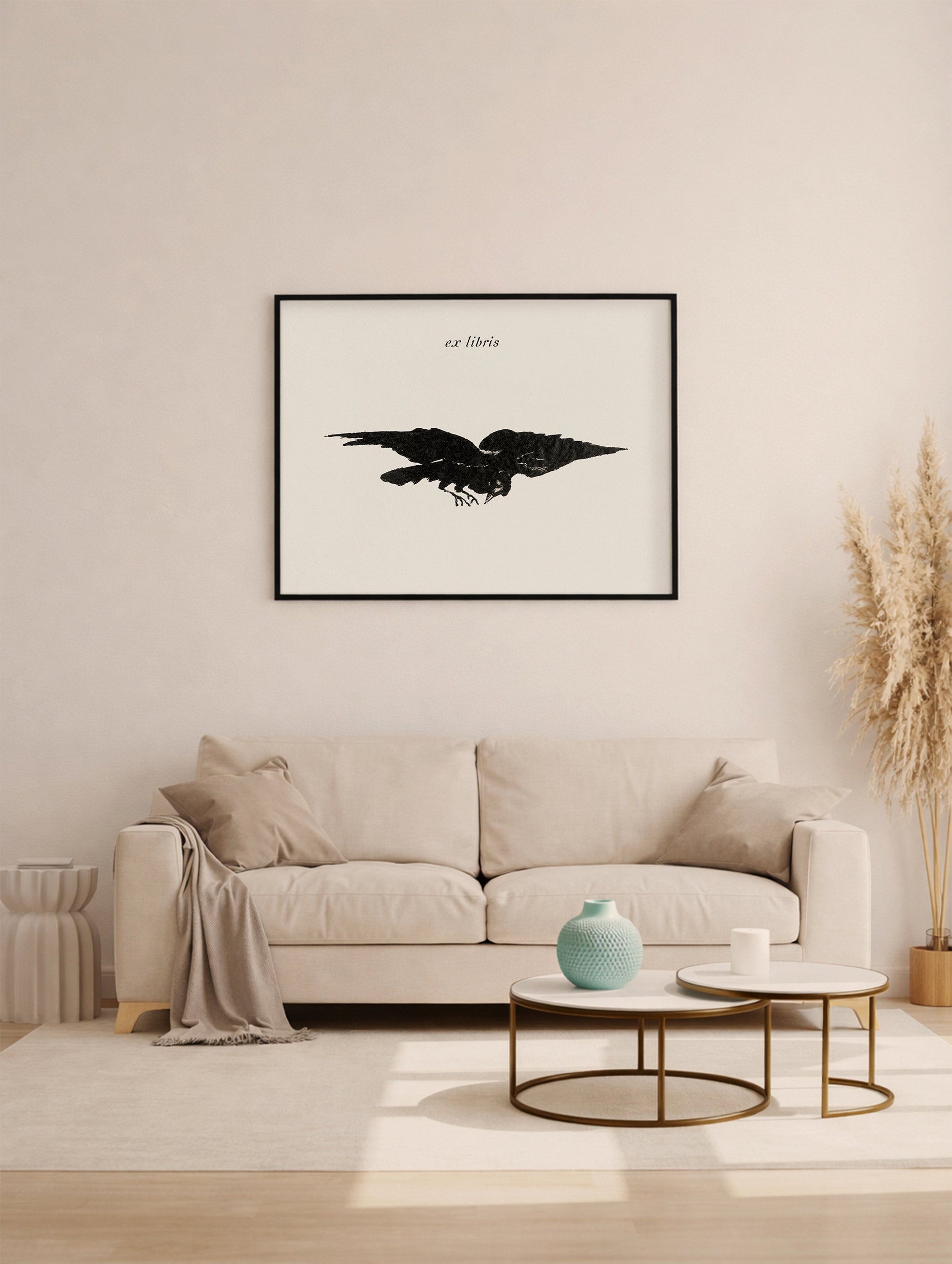 The Flying Raven – Édouard Manet Art Print Mockup