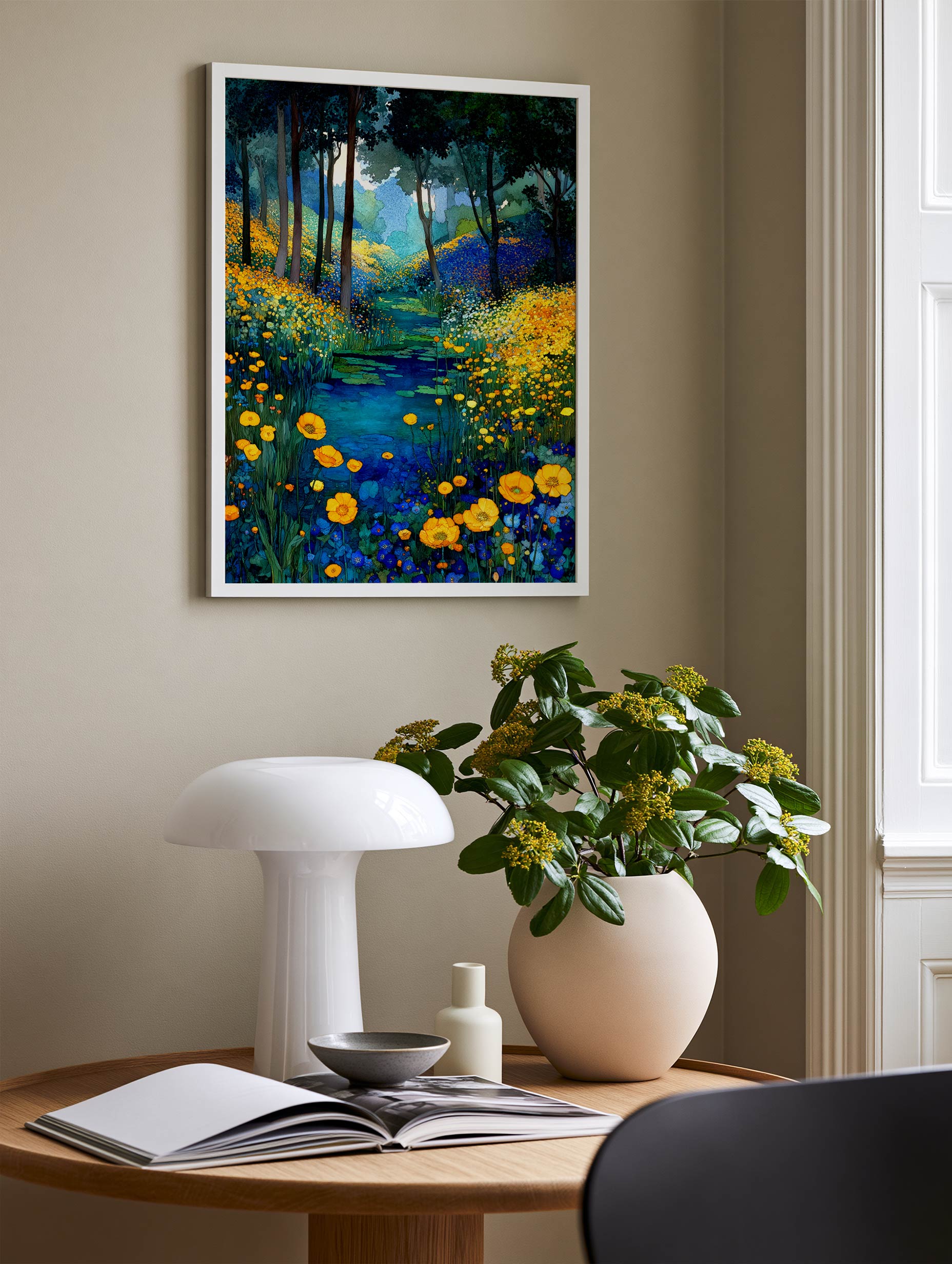 Justyna Jaszke - Flora by Klimt Poster No 2