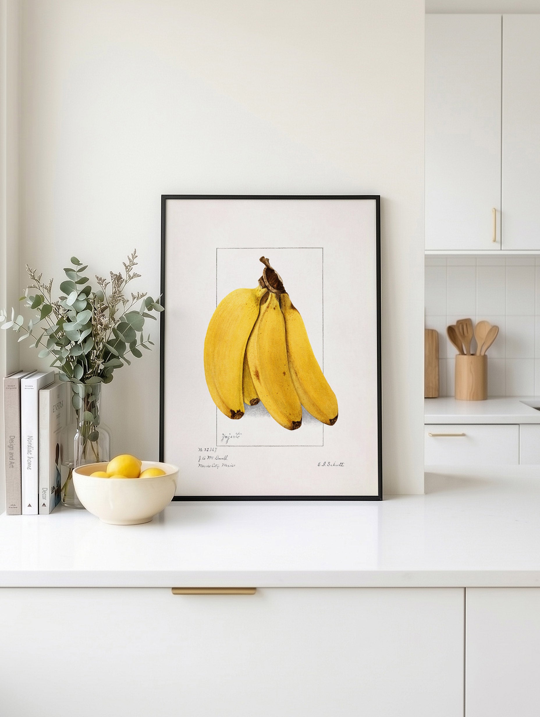 Santorini-plakat Arkitekturplakat