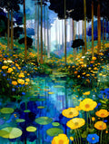 Justyna Jaszke - Flora by Klimt Poster No 3