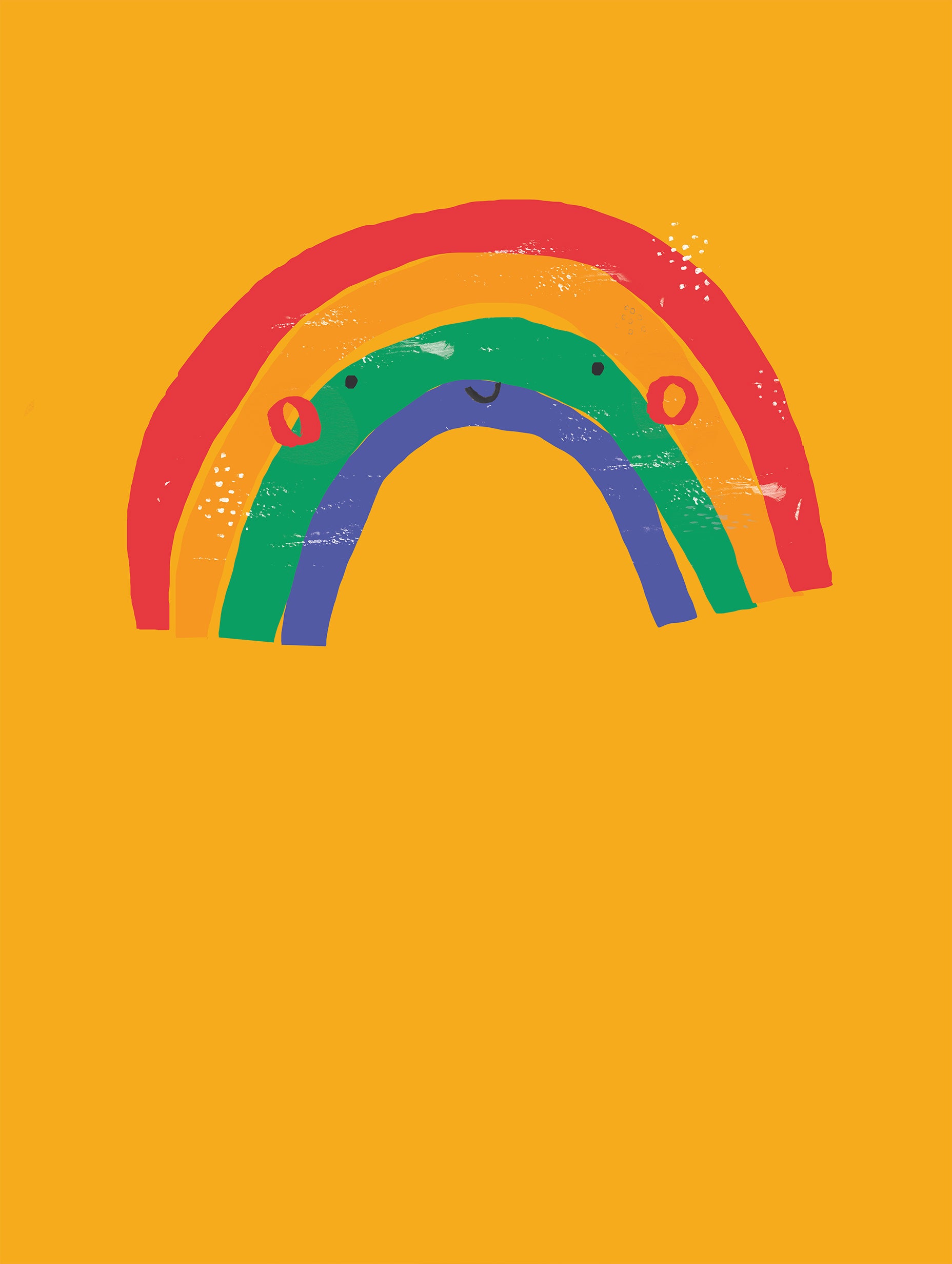 Laura Pantony - Happy Rainbow Poster