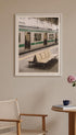 Tokyo Railway Platform Vintage Poster Mockup