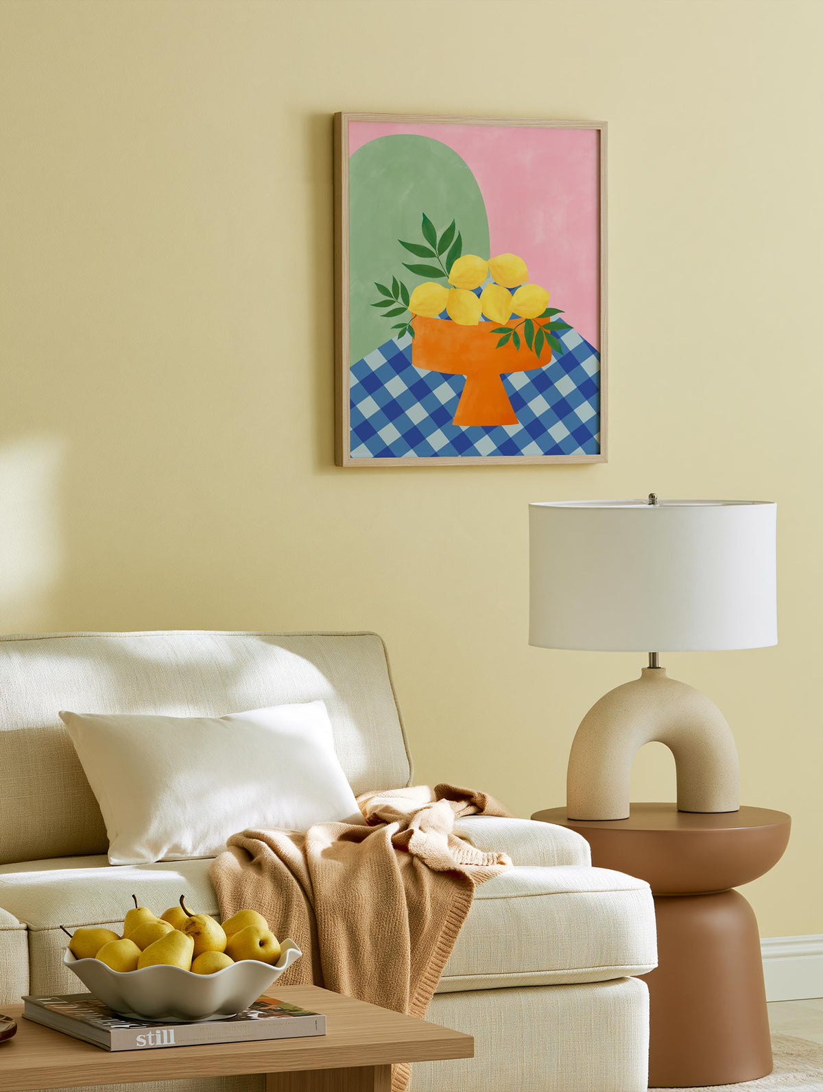 Santorini-plakat Arkitekturplakat